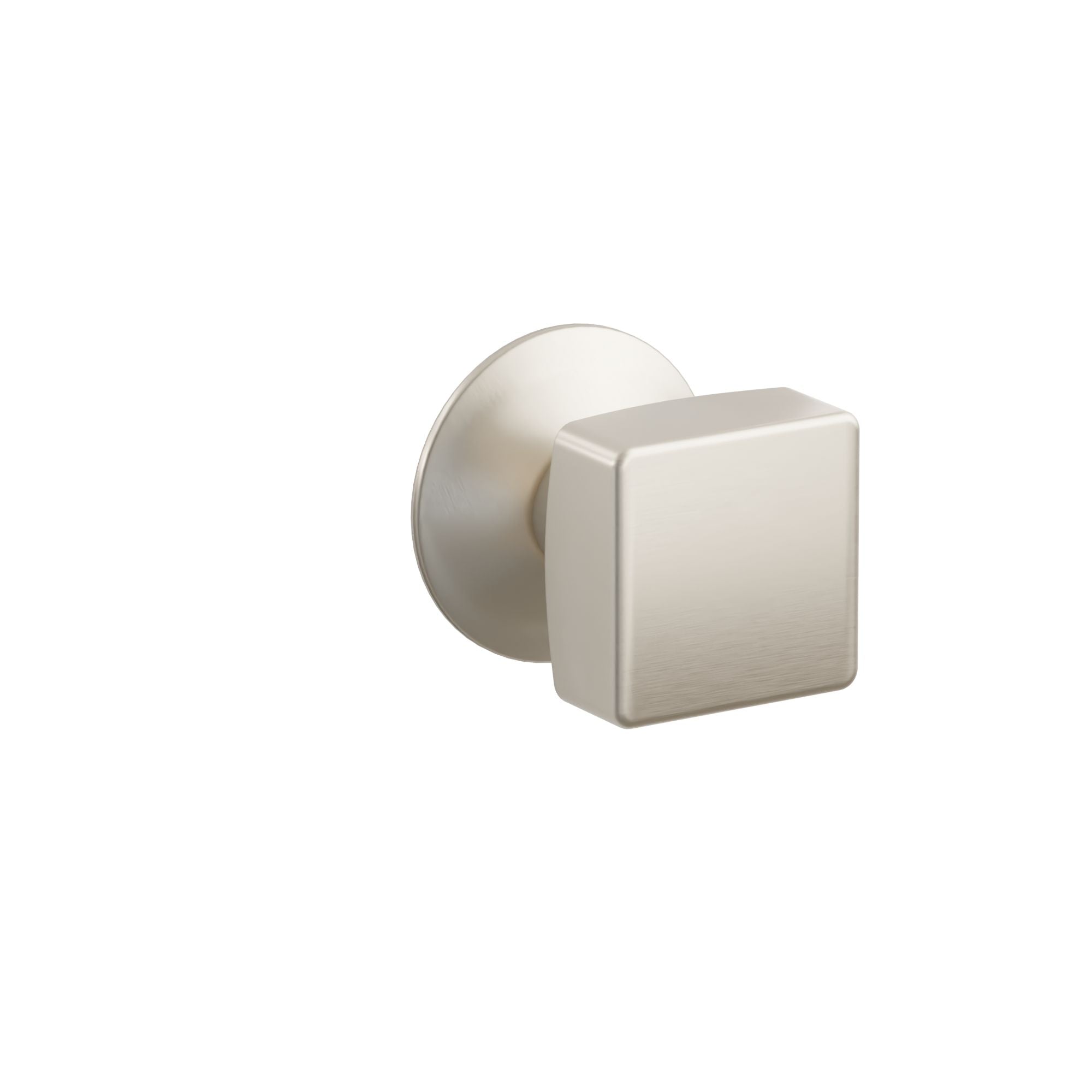 Emtek Concealed Fastener Square Knob Set With Modern Rosette