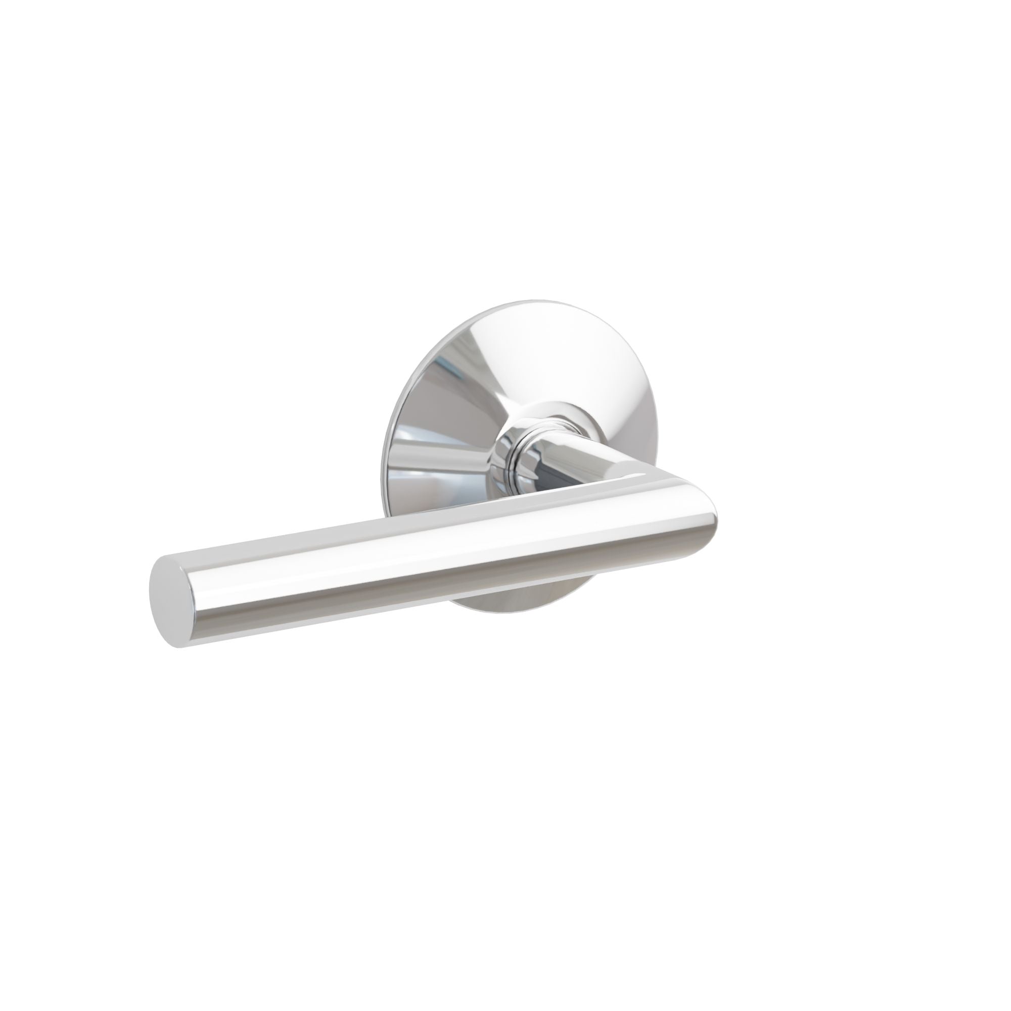 Emtek Stuttgart Lever Set with Modern Rosette