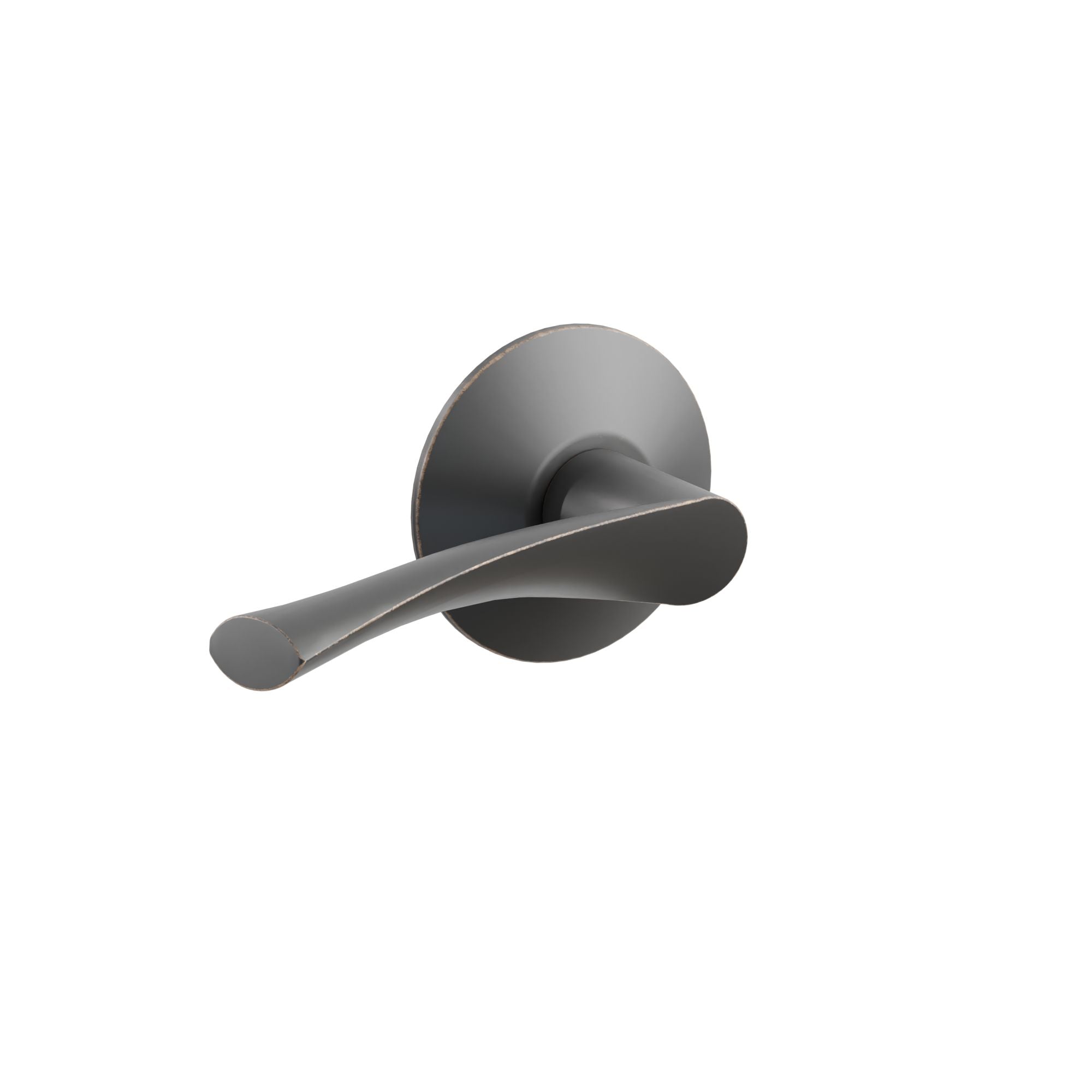 Emtek Triton Lever Set with Modern Rosette