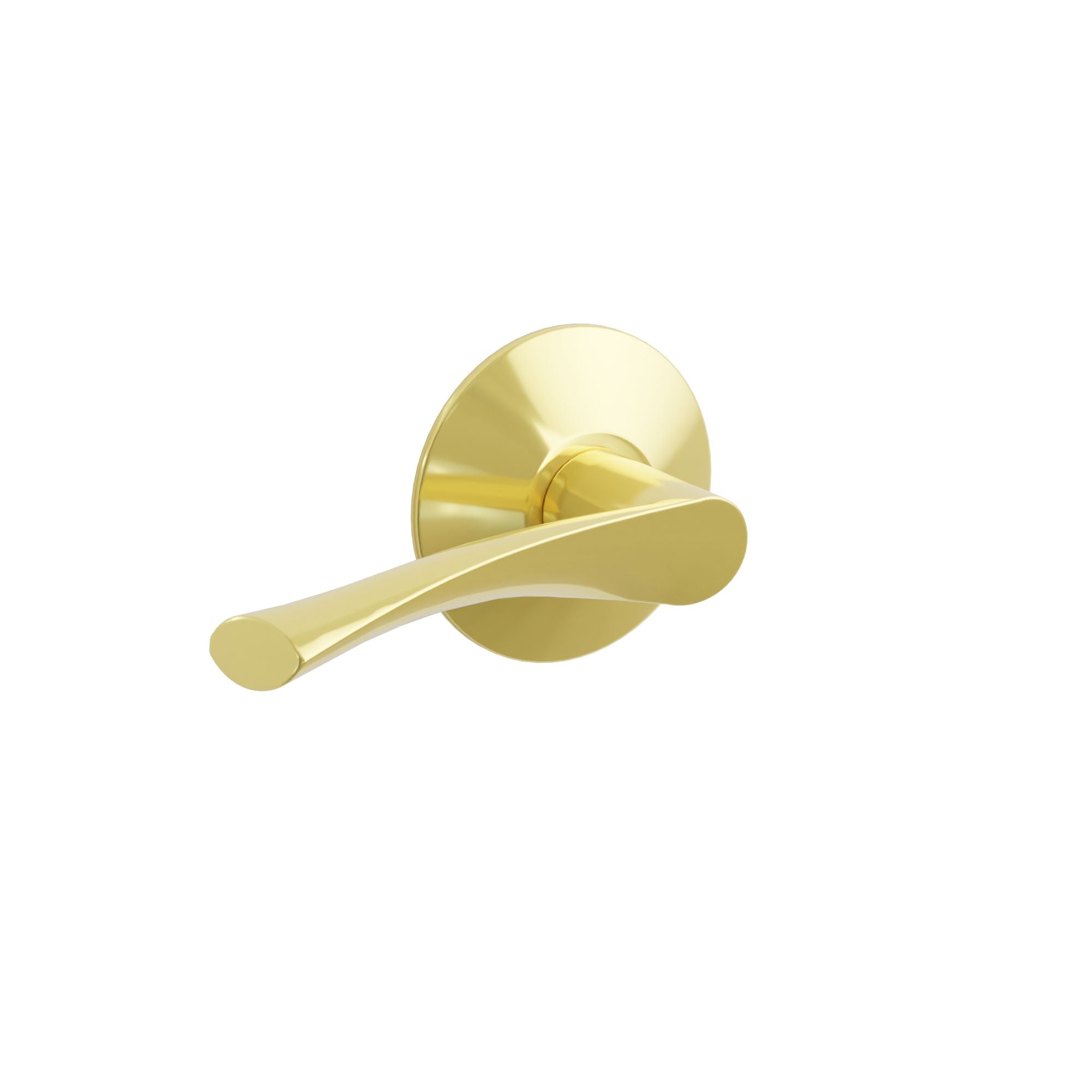 Emtek Turino Lever Set with Modern Rosette