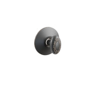 Emtek Concealed Fastener Victoria Knob Set With Modern Rosette