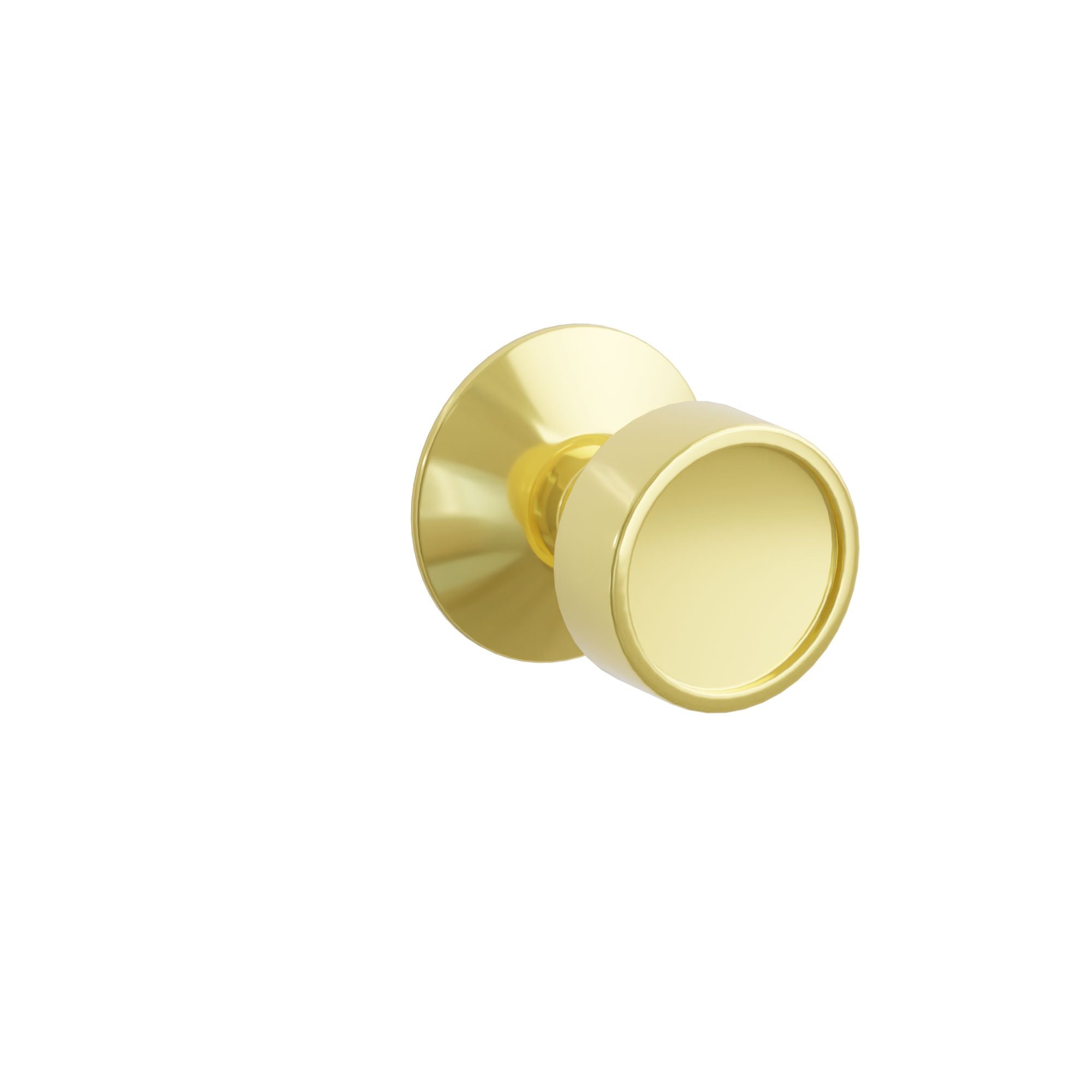 Emtek Concealed Fastener Verve Knob Set With Modern Rosette