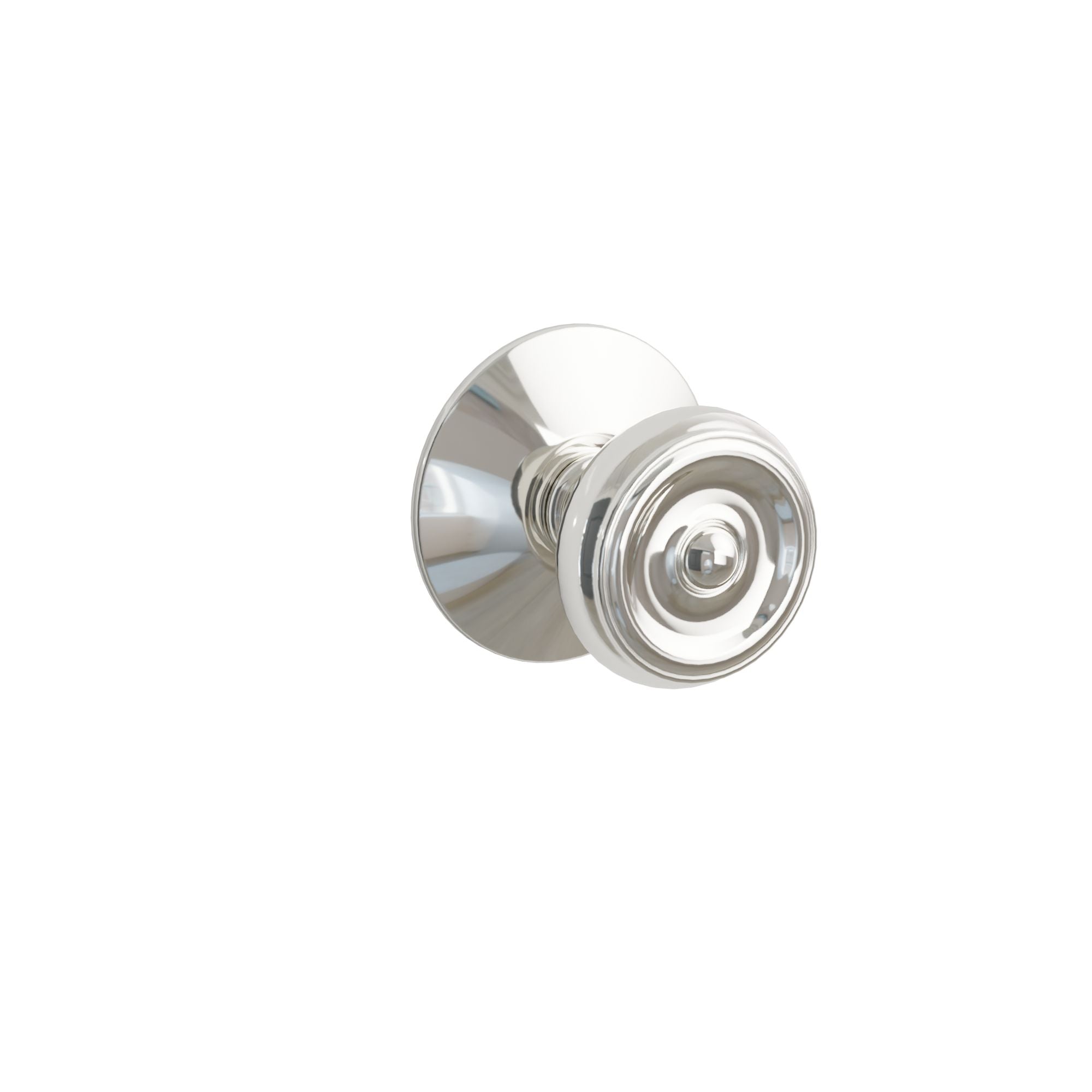 Emtek Concealed Fastener Waverly Knob Set With Modern Rosette