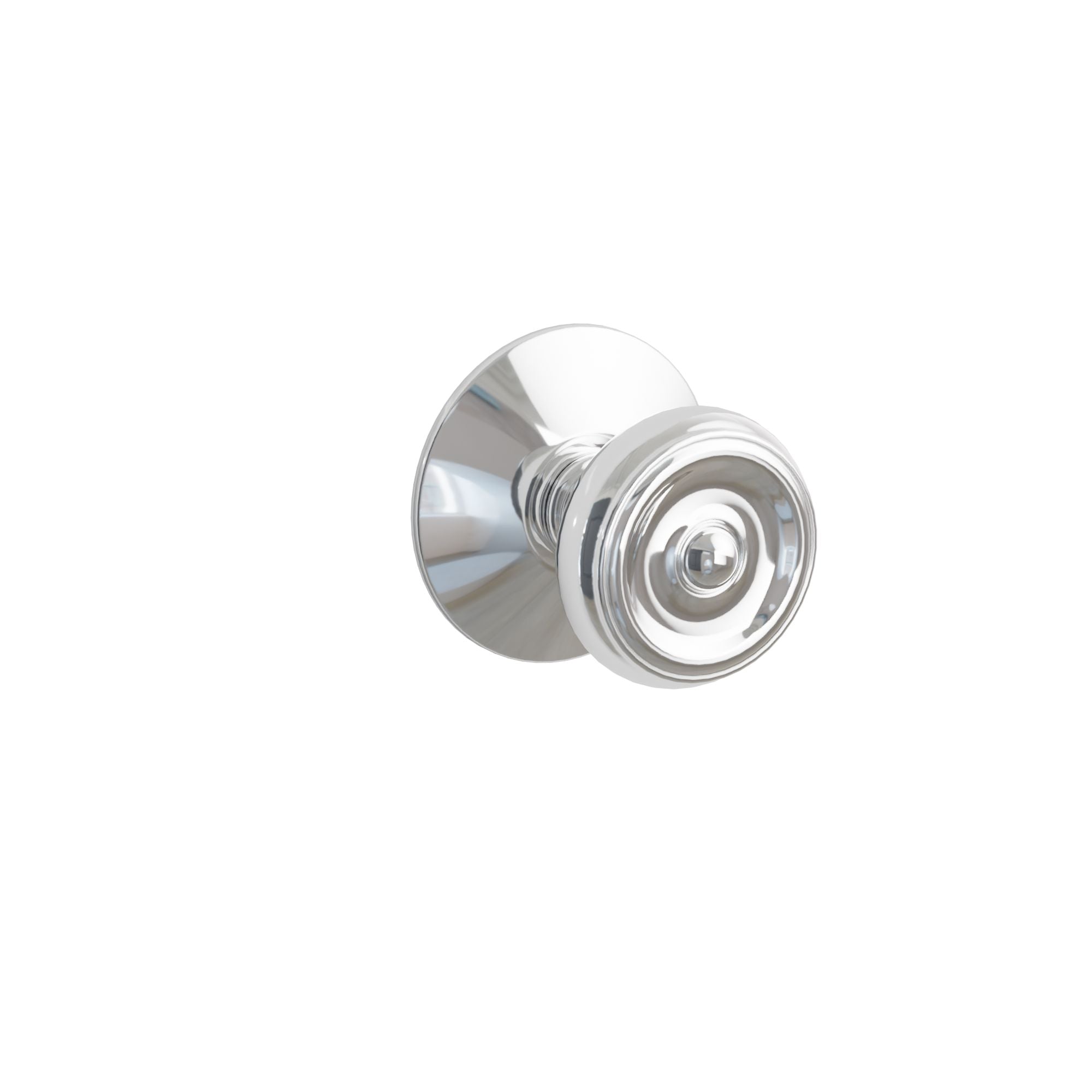 Emtek Concealed Fastener Waverly Knob Set With Modern Rosette