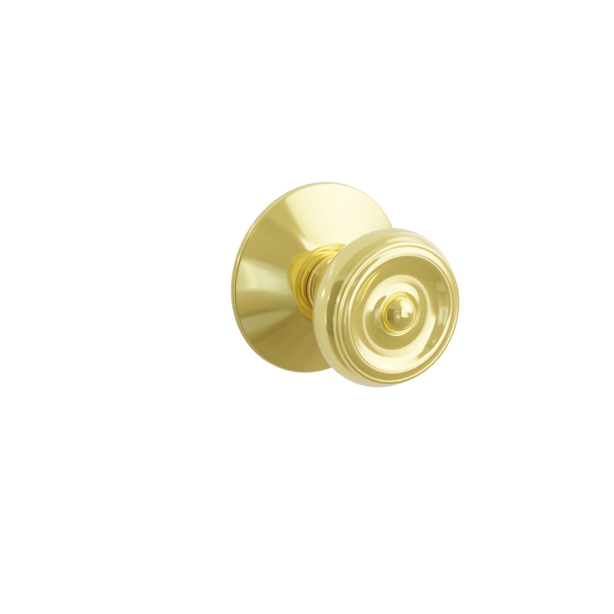 Emtek Waverly Knob Set with Modern Rosette