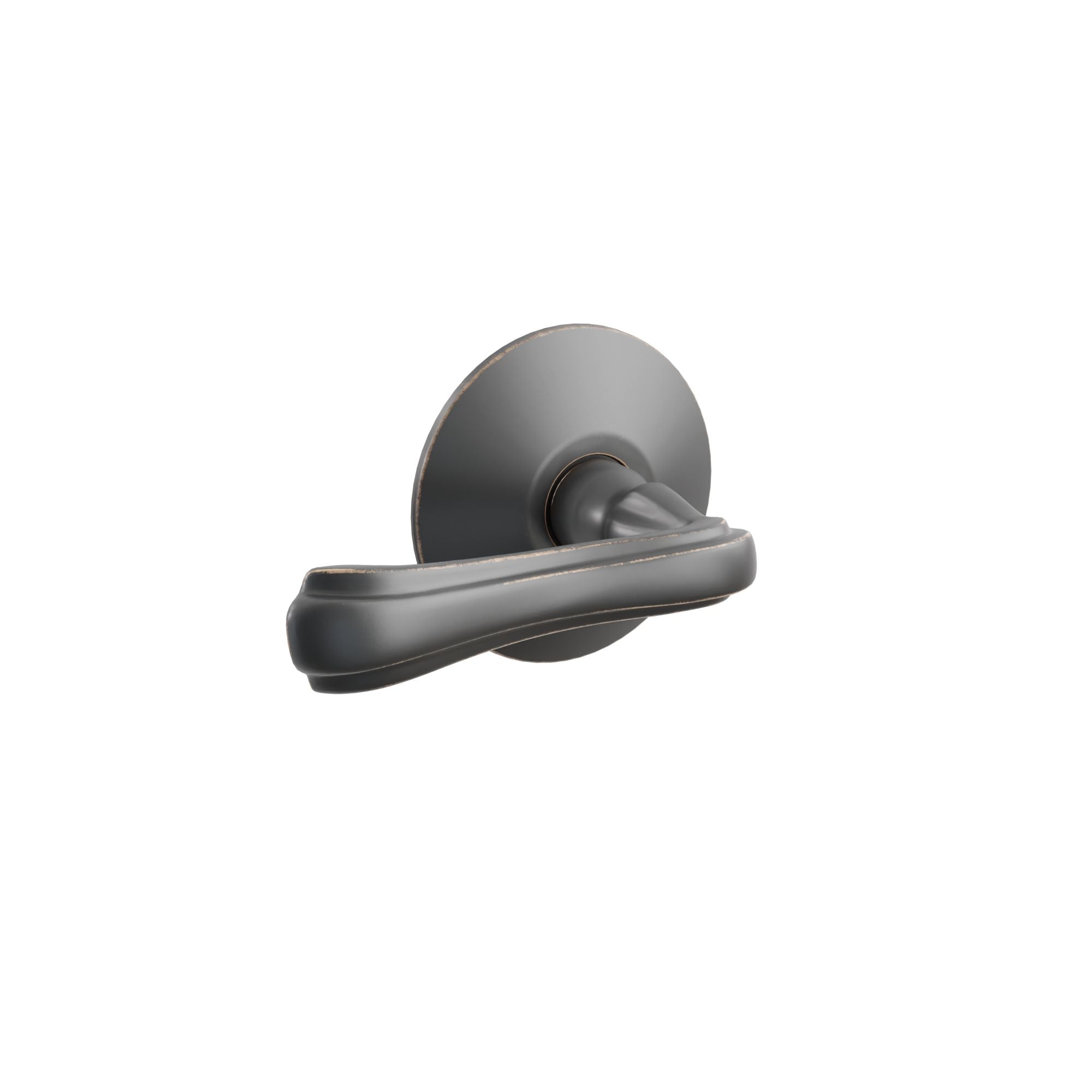 Emtek Concealed Fastener Wembley Lever Set With Modern Rosette