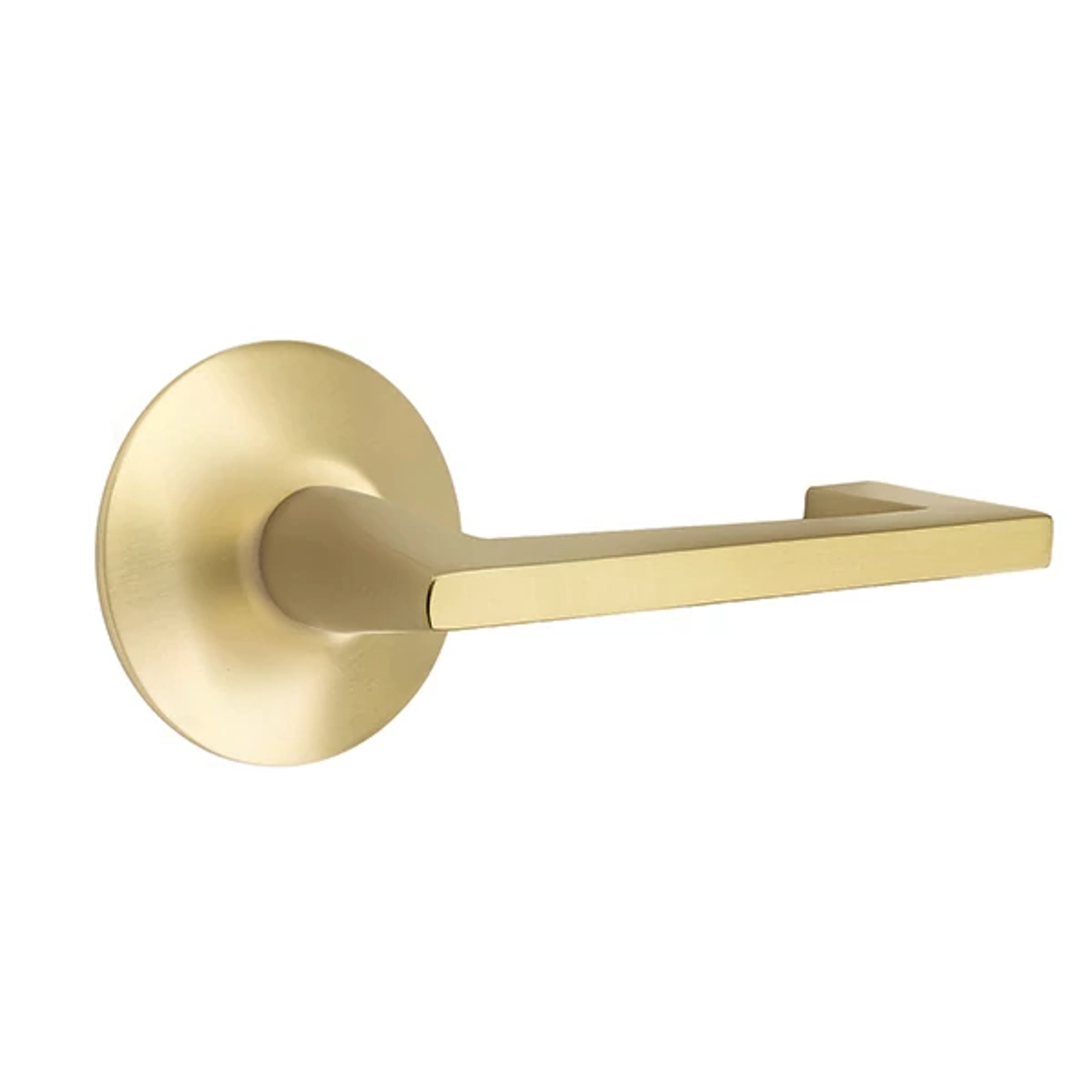 Emtek Argos Lever Set with Modern Rosette