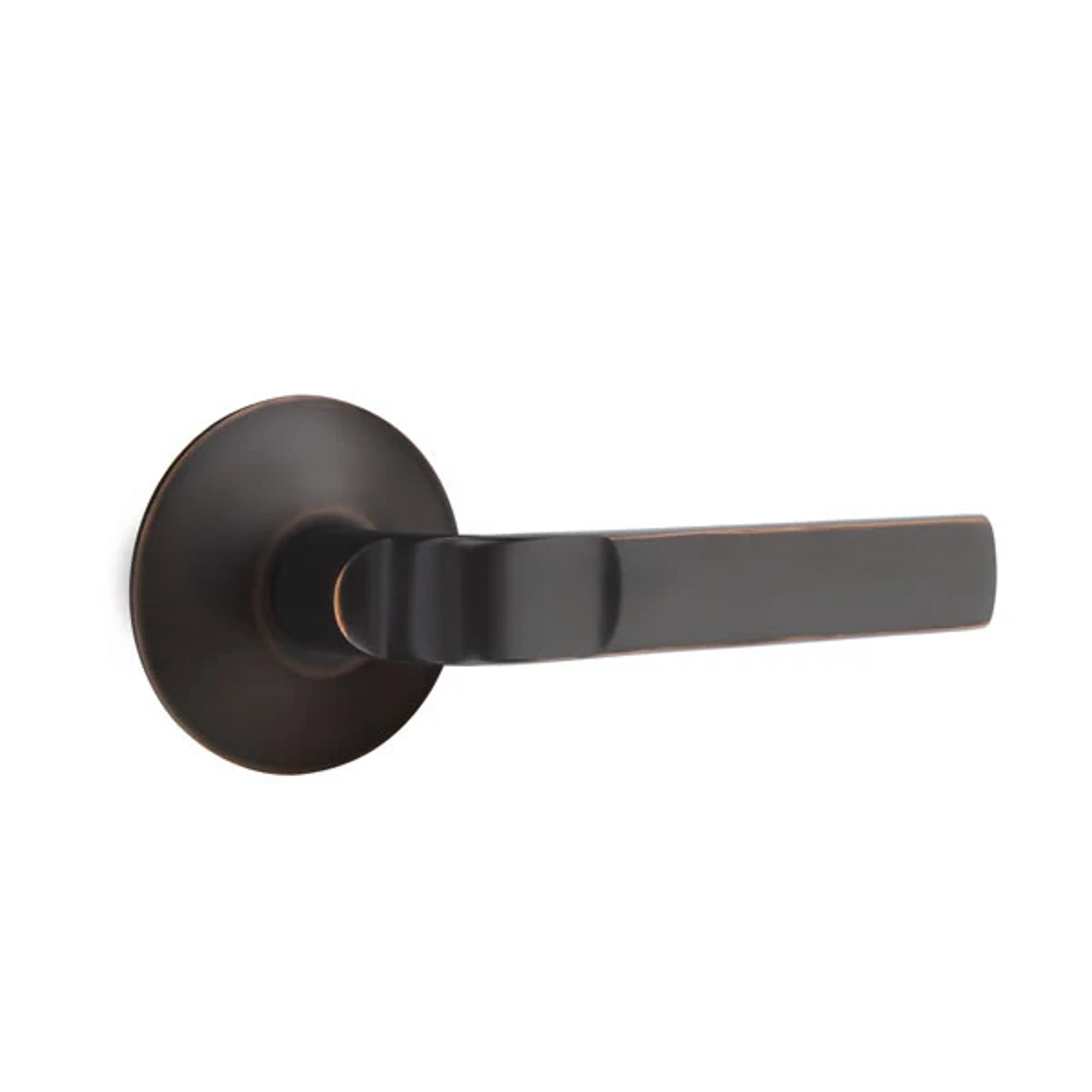 Emtek Concealed Fastener Aston Lever Set with Modern Rosette