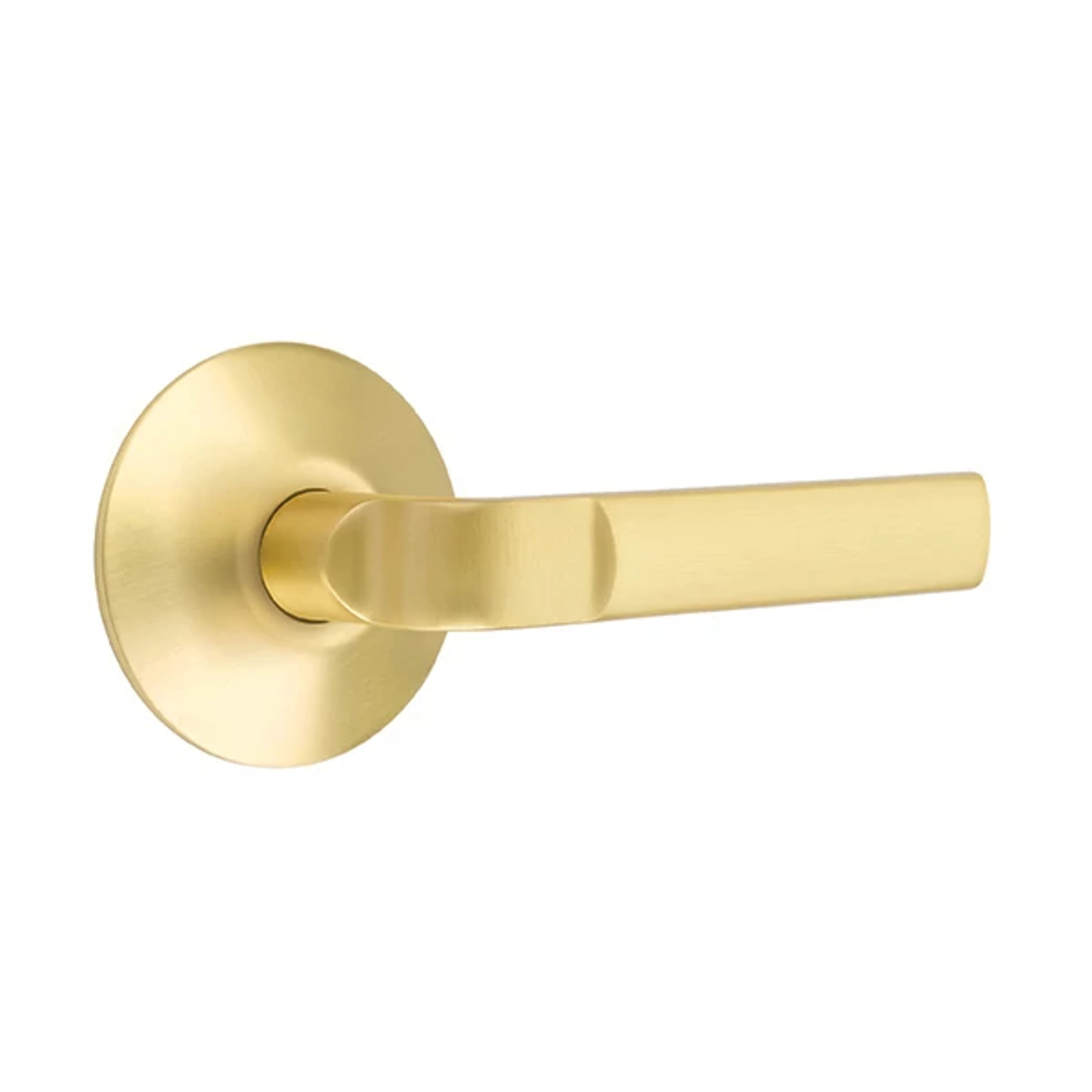 Emtek Aston Lever Set with Modern Rosette