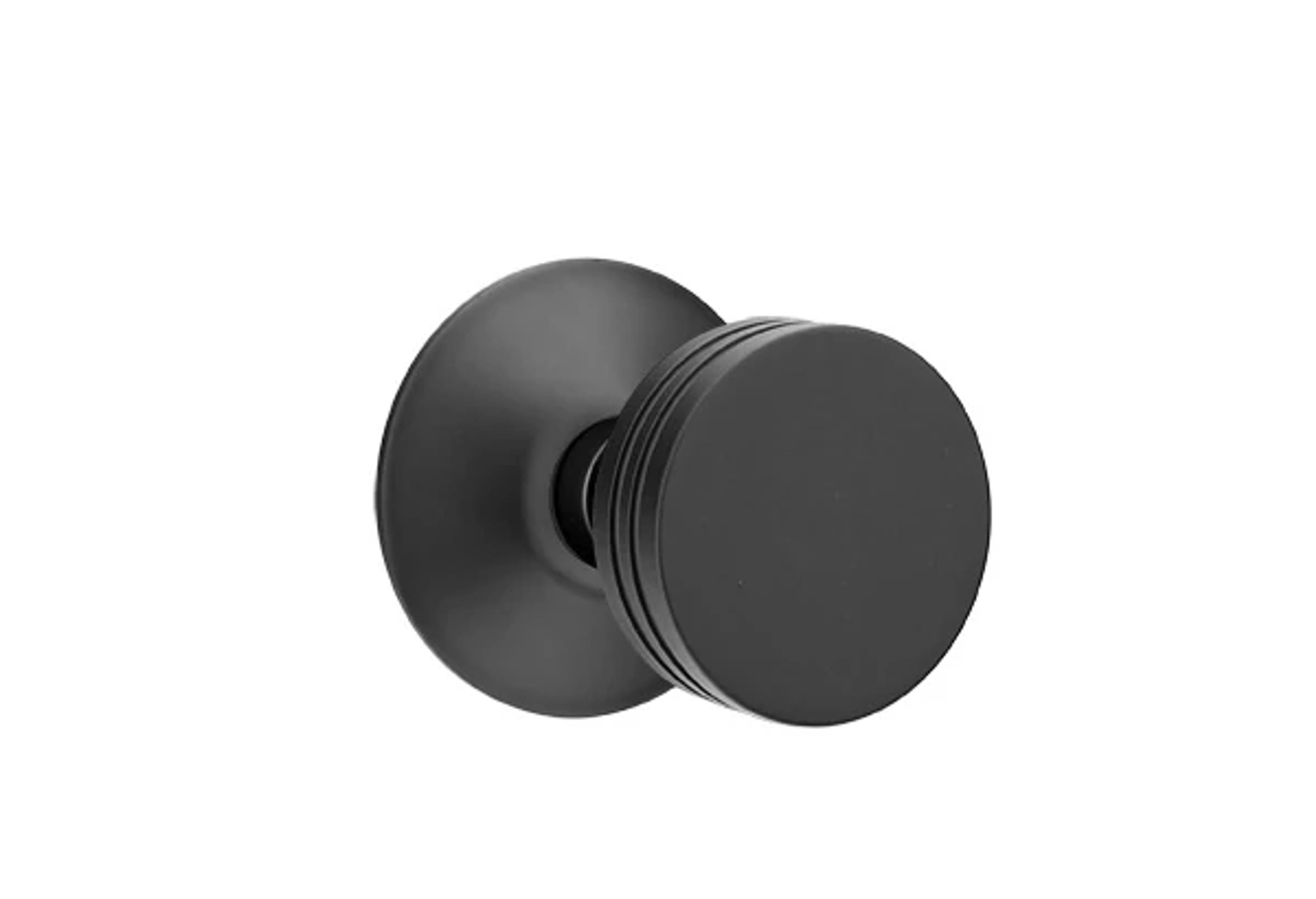 Emtek Concealed Fastener Bern Knob Set with Modern Rosette