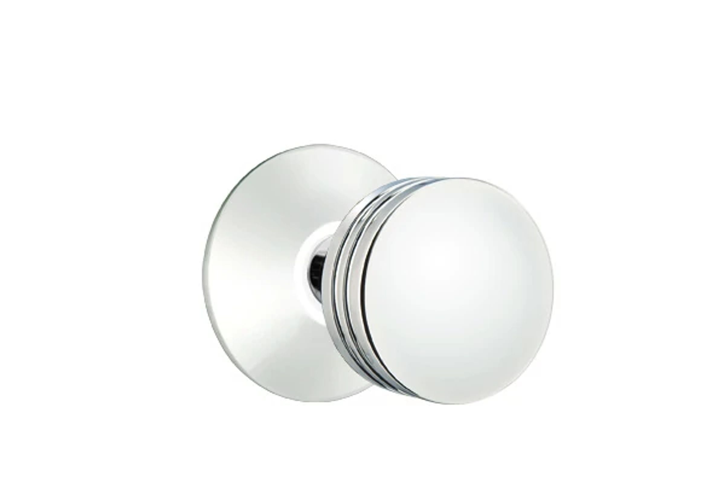 Emtek Concealed Fastener Bern Knob Set with Modern Rosette