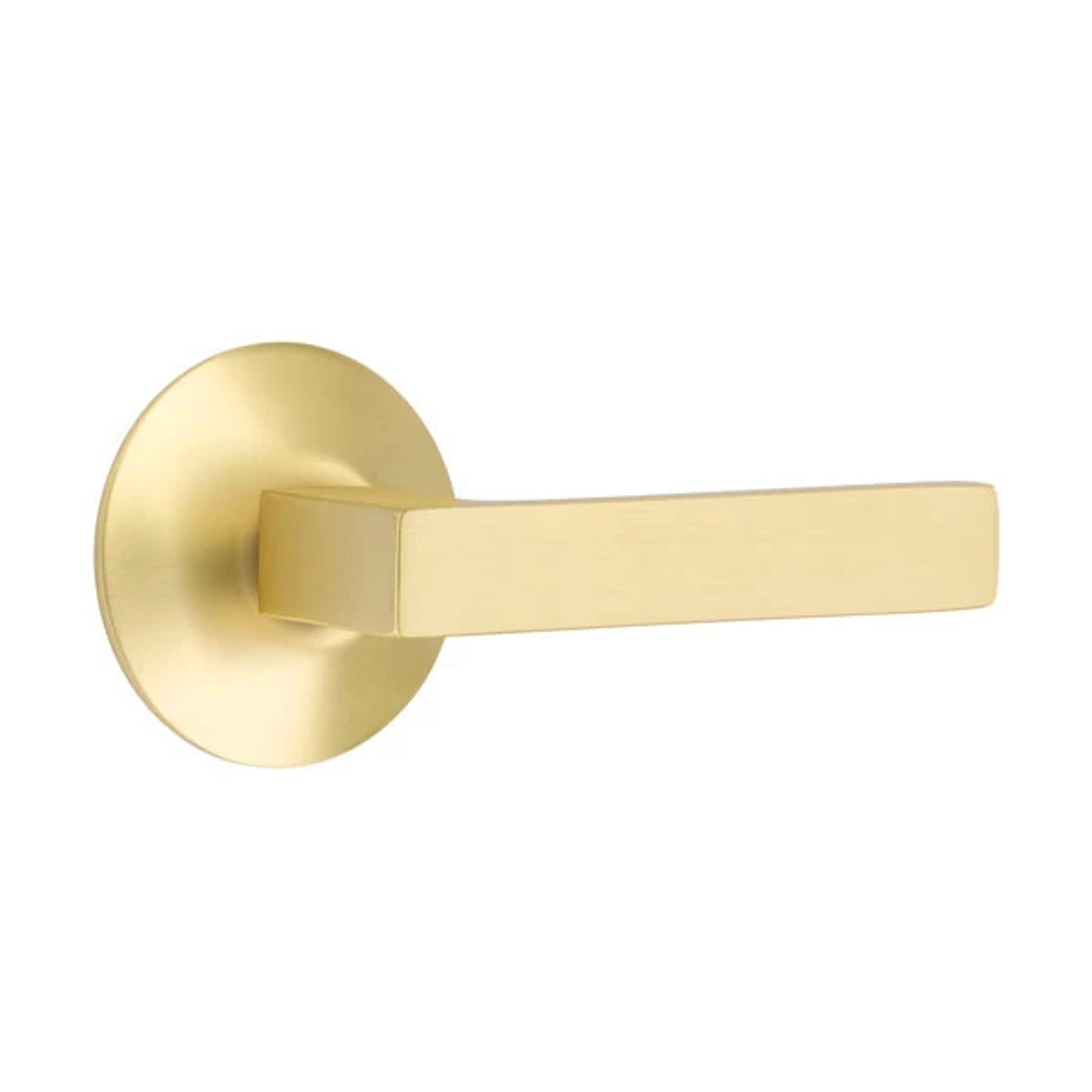 Emtek Concealed Fastener Dumont Lever Set with Modern Rosette