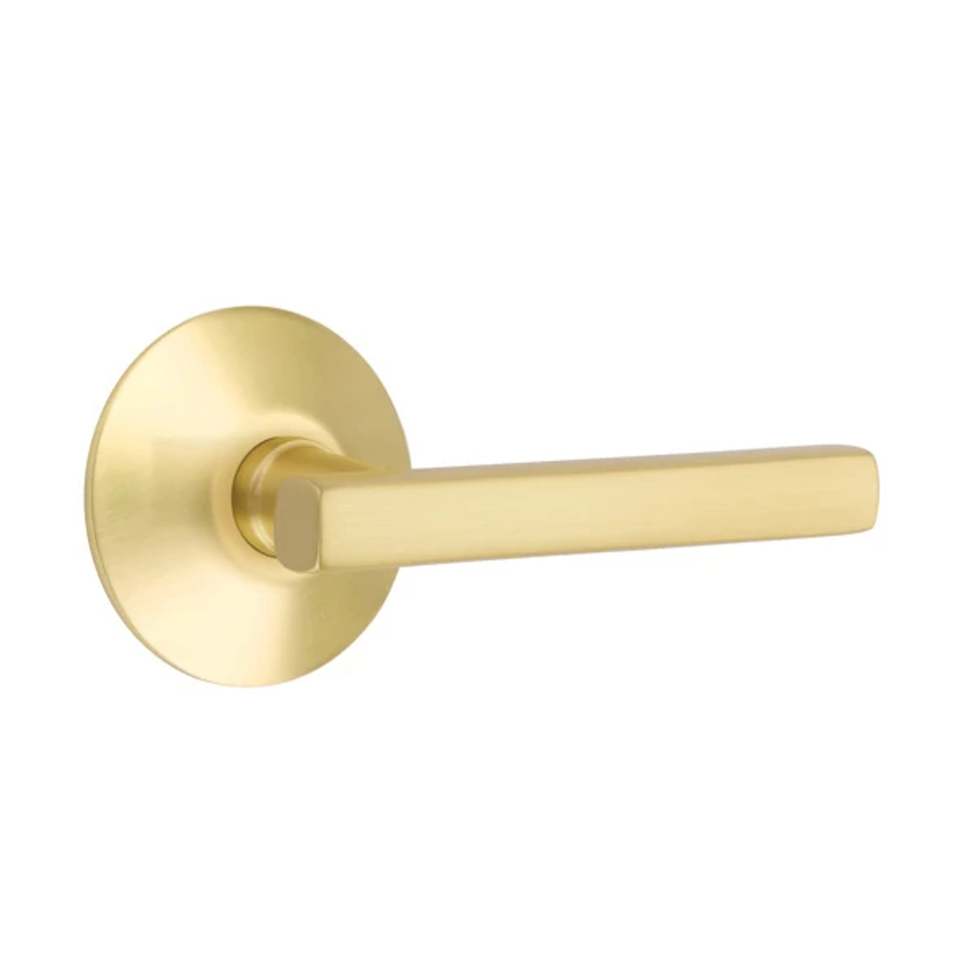 Emtek Freestone Lever Set with Modern Rosette