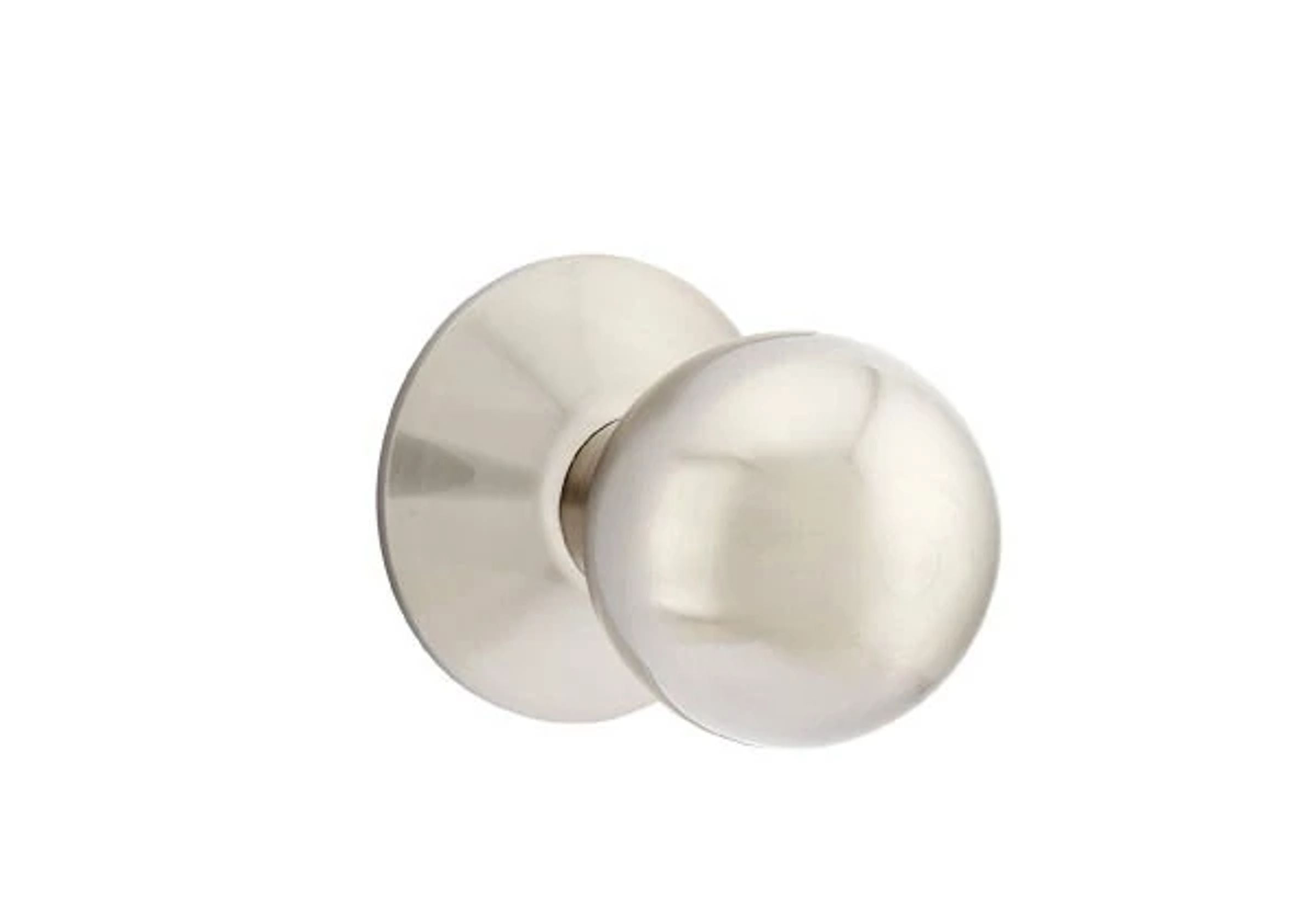Emtek Concealed Fastener Orb Knob Set with Modern Rosette