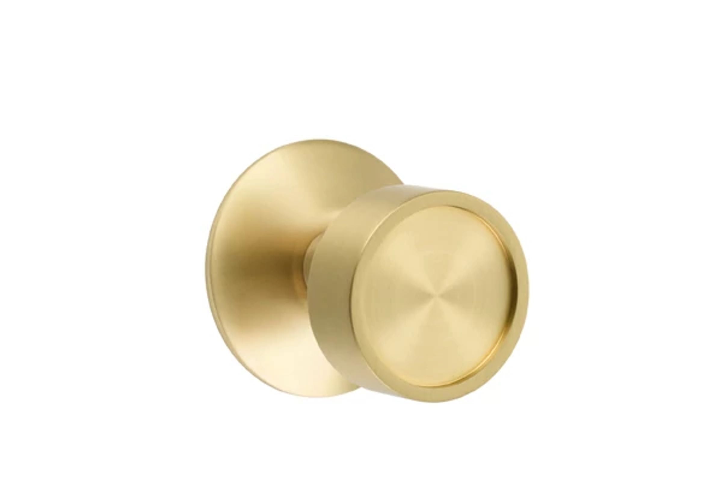 Emtek Concealed Fastener Verve Knob Set with Modern Rosette