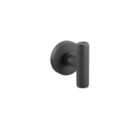 Emtek Concealed Fastener Ace Knurled Knob Set With Disk Rosette