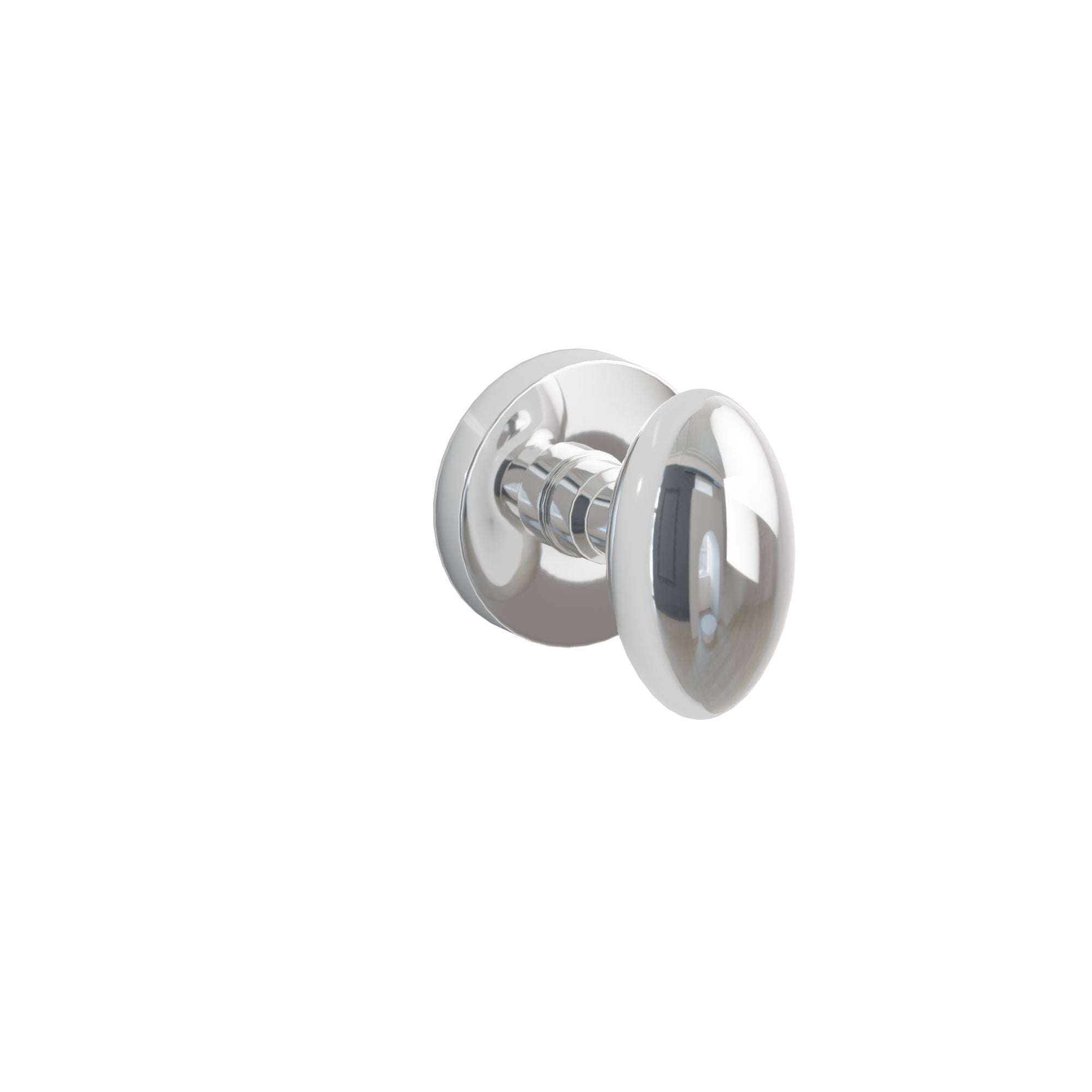 Emtek Egg Knob Set with Disk Rosette