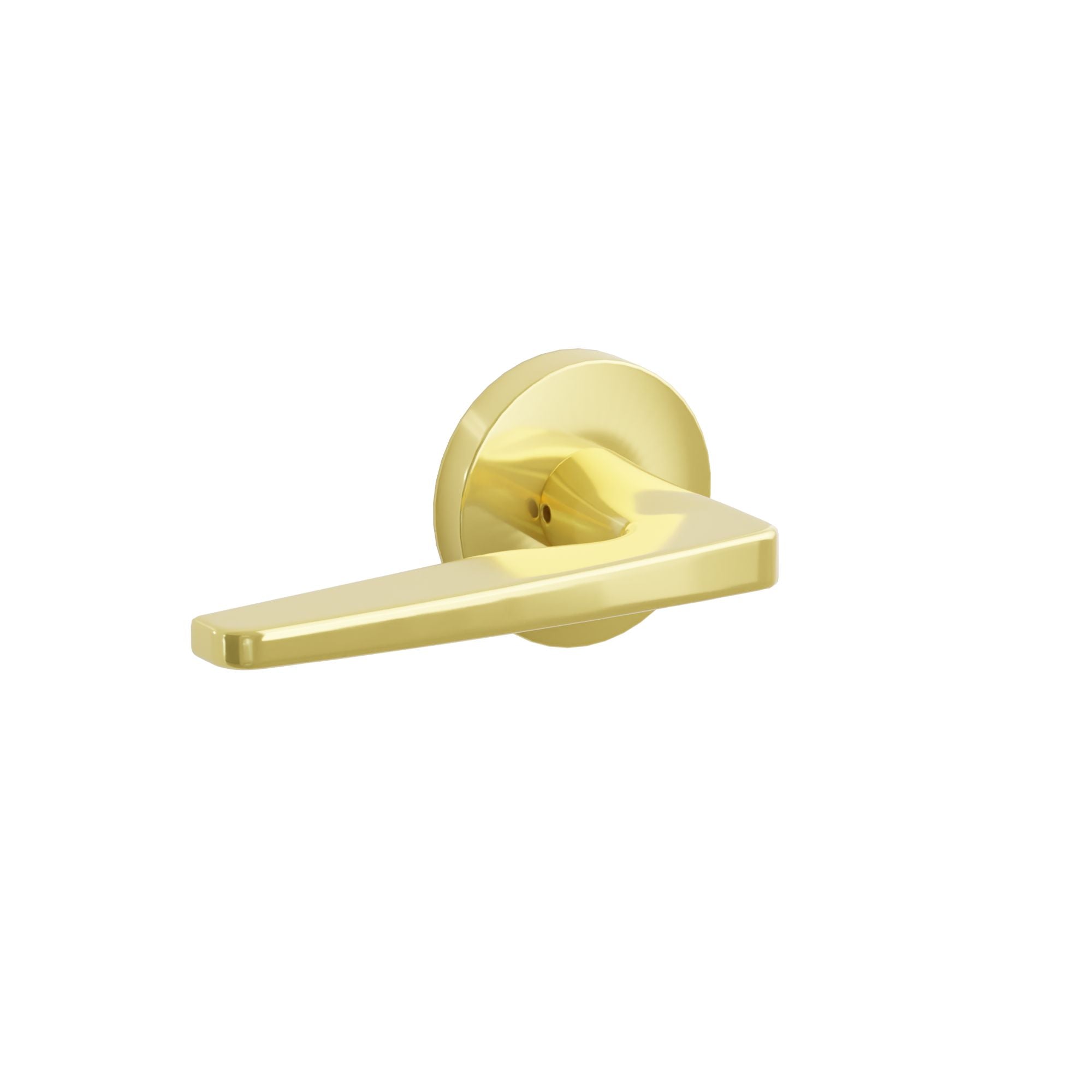 Emtek Hermes Lever Set with Disk Rosette