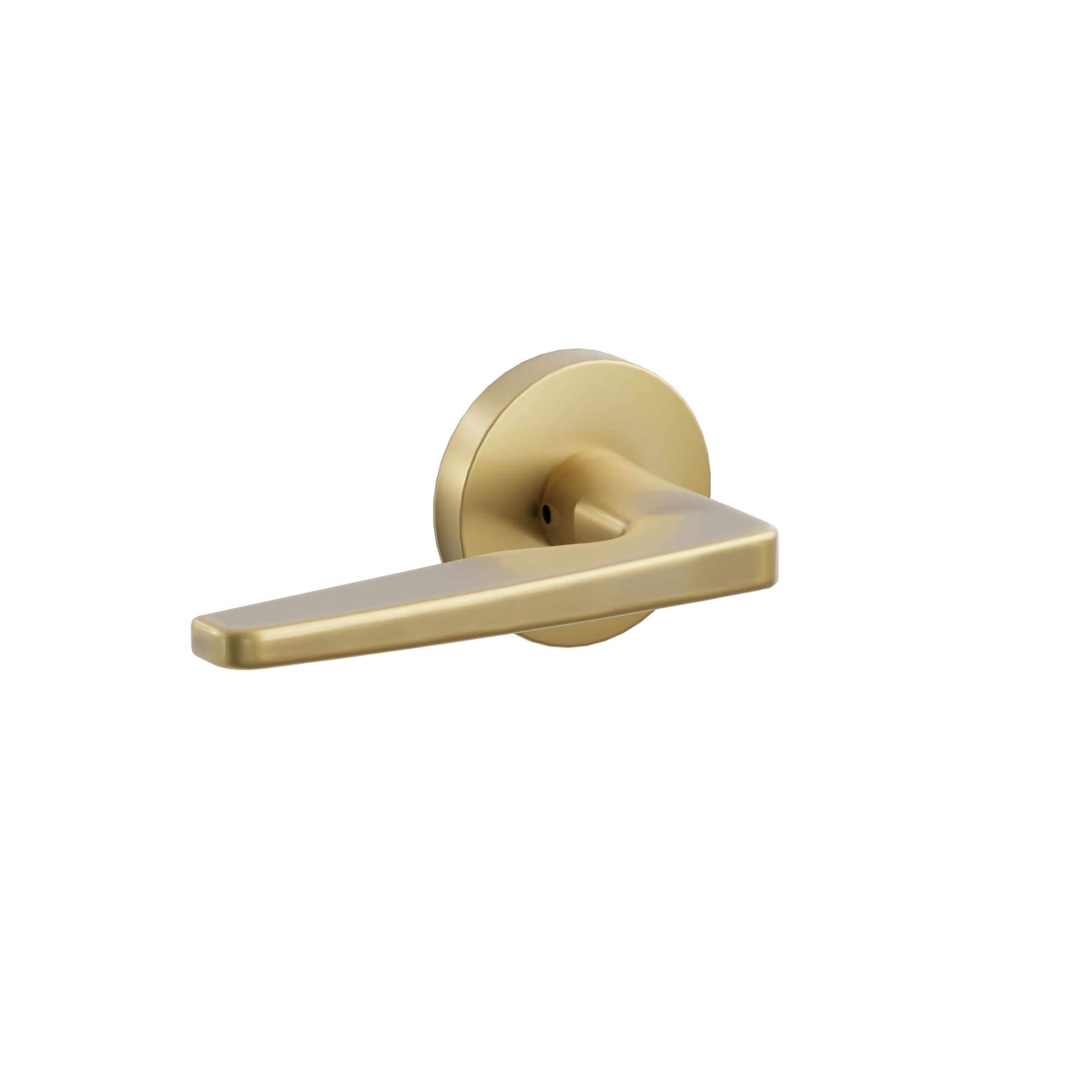 Emtek Concealed Fastener Hermes Lever Set with Disk Rosette