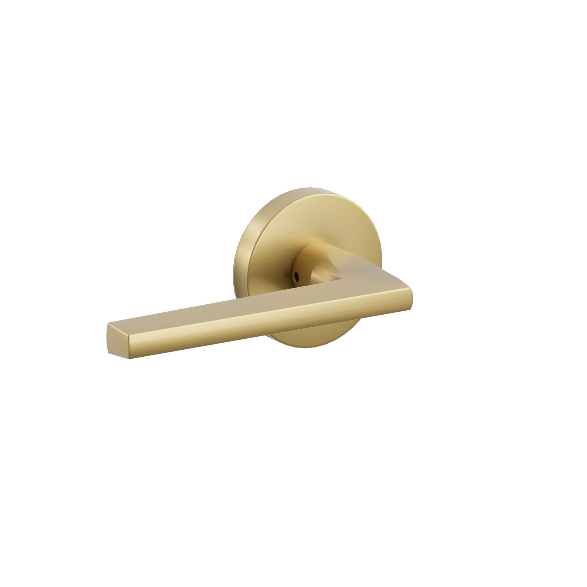 Emtek Hermes Lever Set with Disk Rosette