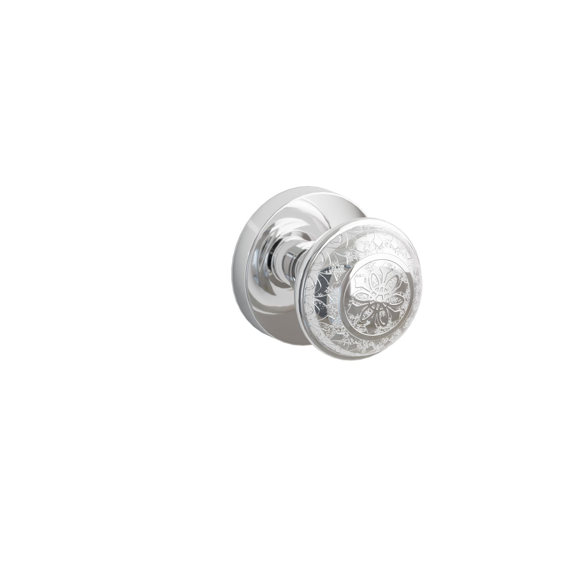 Emtek Concealed Fastener Lancaster Knob Set With Disk Rosette