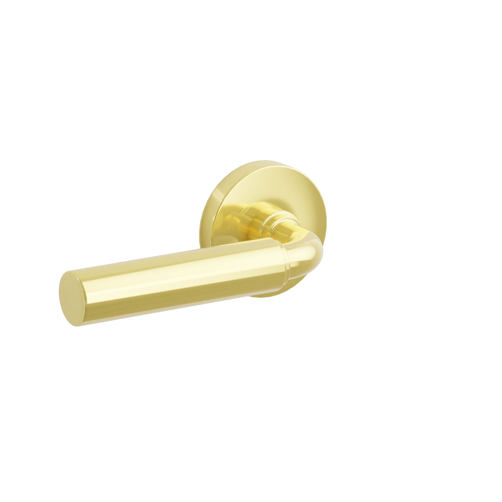 Emtek Concealed Fastener Manning Lever Set With Disk Rosette