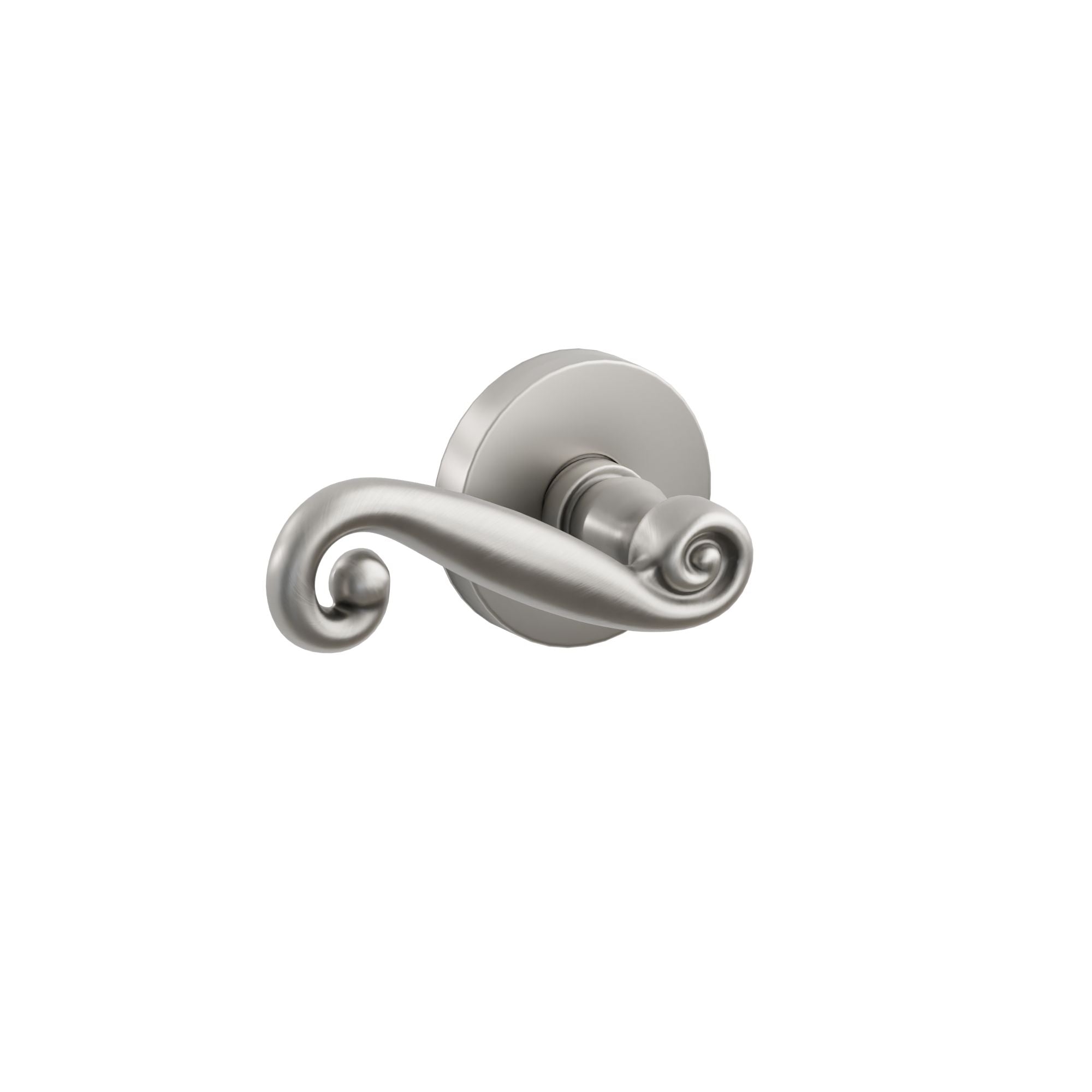 Emtek Concealed Fastener Rustic Lever Set With Disk Rosette