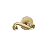 Emtek Concealed Fastener Rustic Lever Set With Disk Rosette