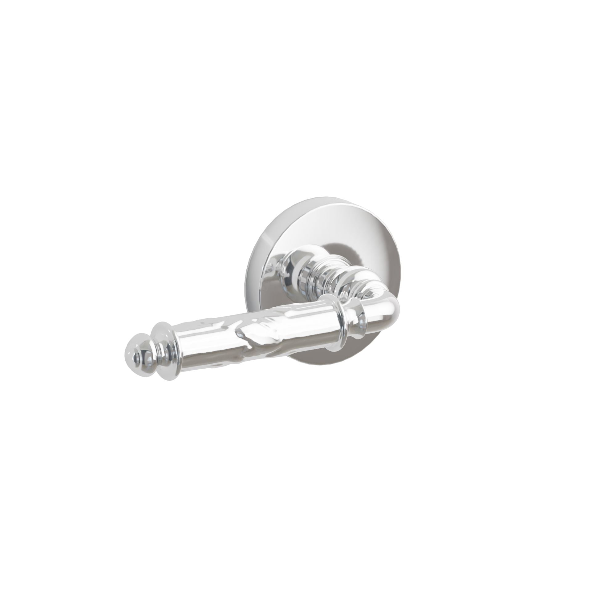 Emtek Concealed Fastener Ribbon & Reed Lever Set With Disk Rosette