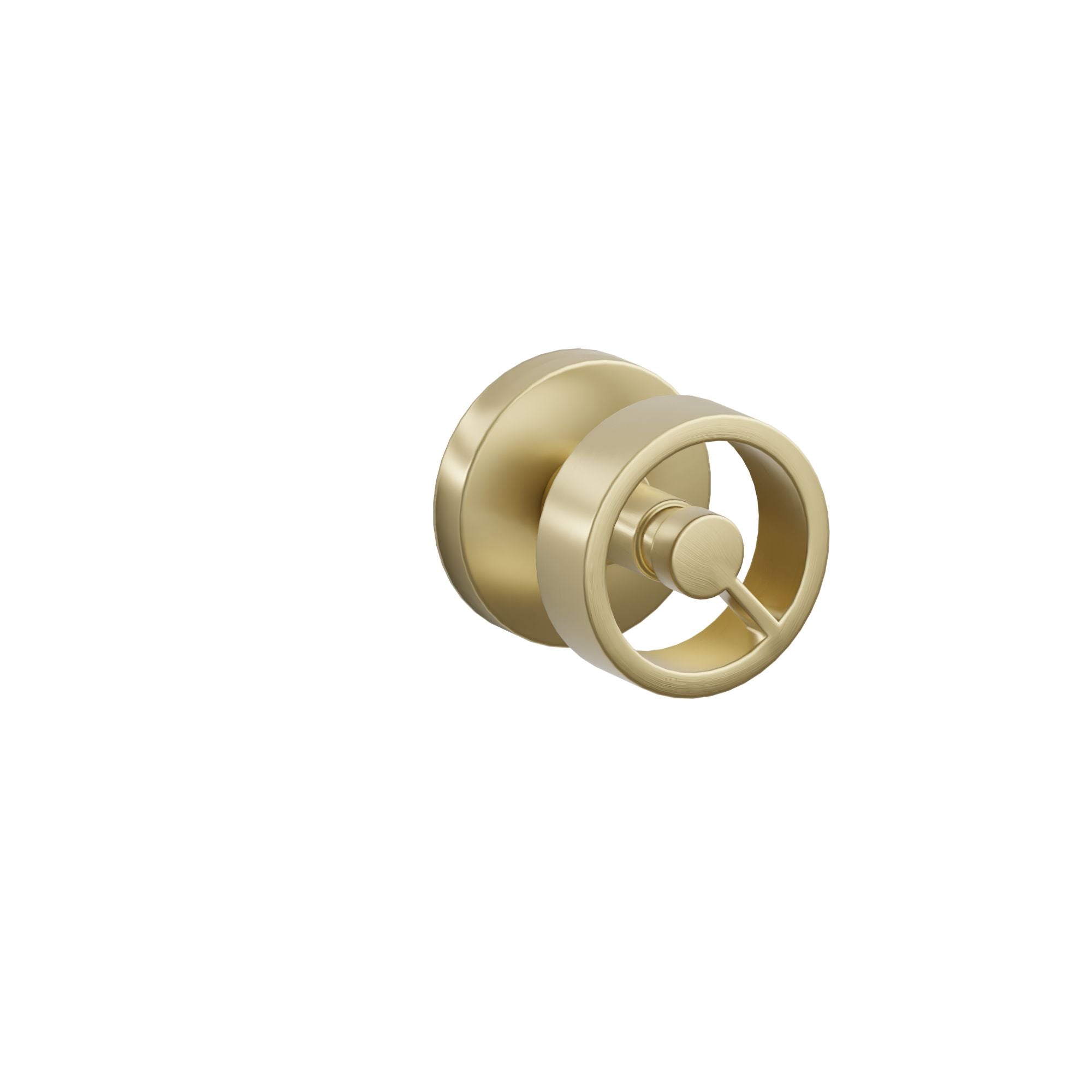 Emtek Concealed Fastener Spoke Knob Set With Disk Rosette