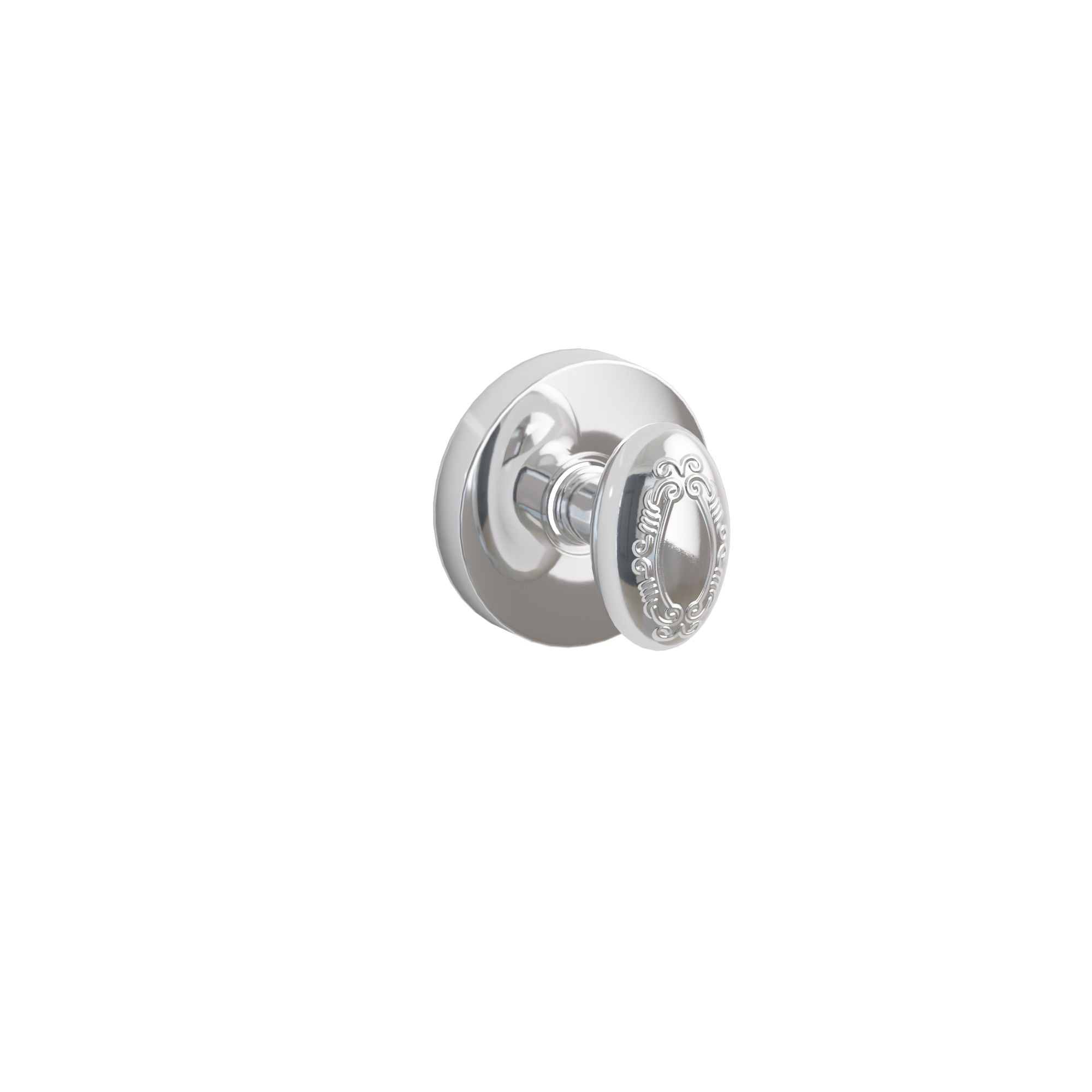 Emtek Concealed Fastener Victoria Knob Set With Disk Rosette