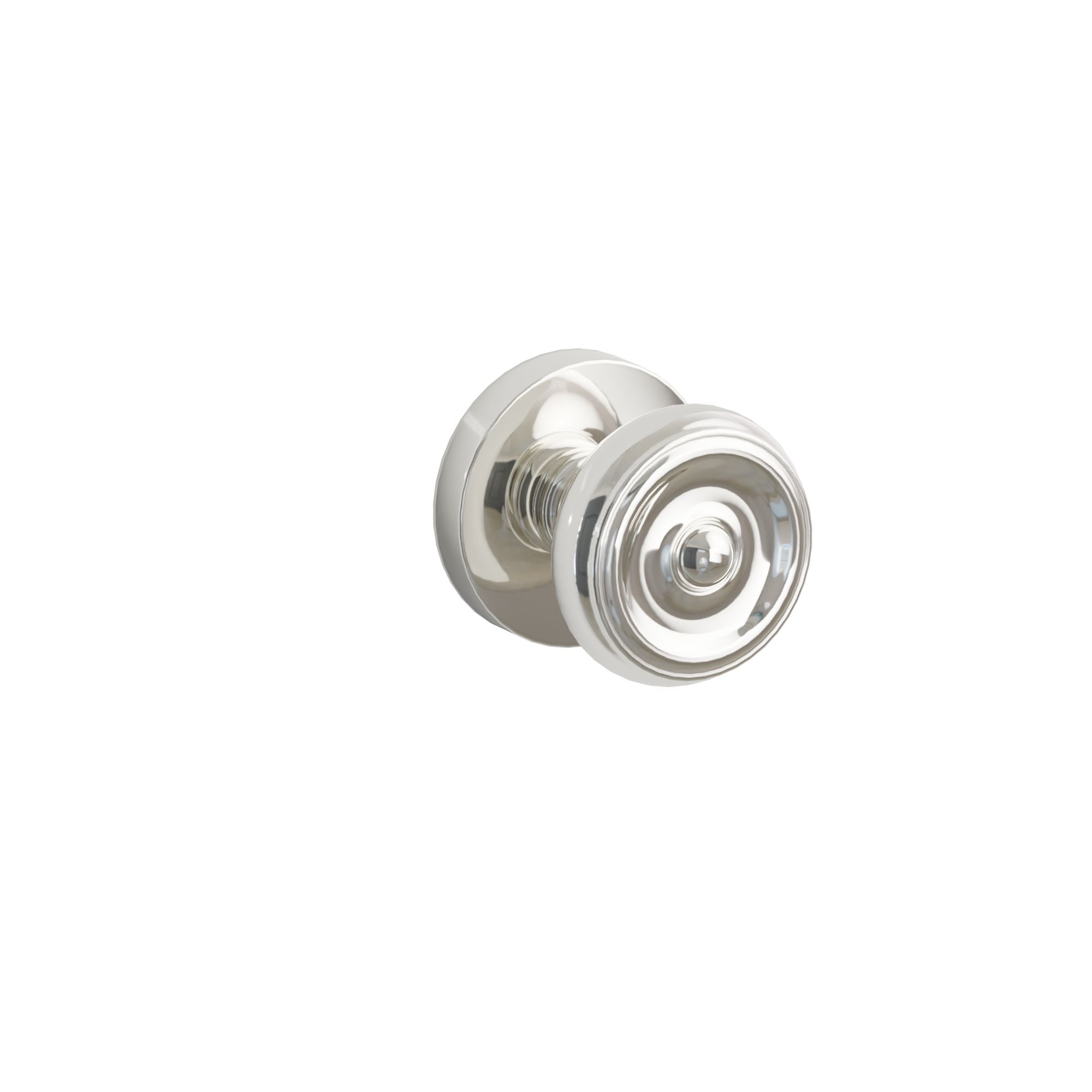Emtek Concealed Fastener Waverly Knob Set With Disk Rosette