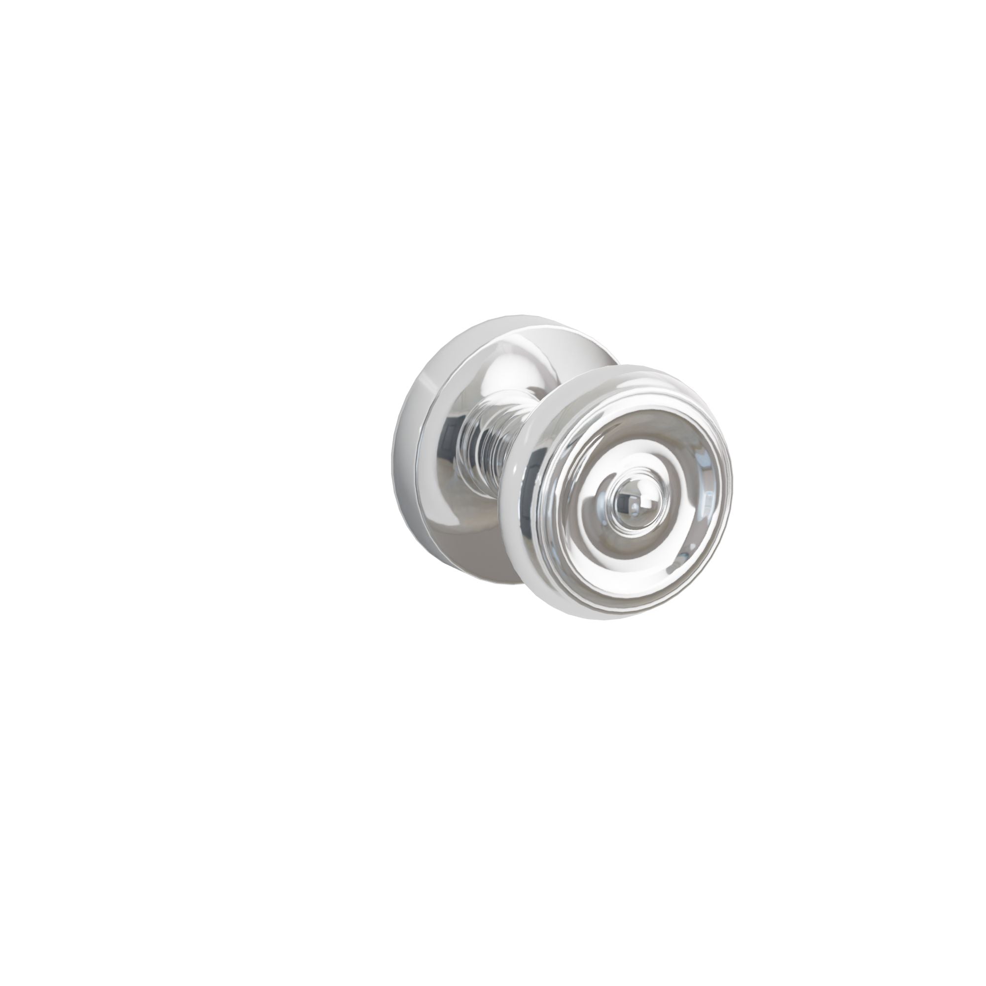Emtek Concealed Fastener Waverly Knob Set With Disk Rosette