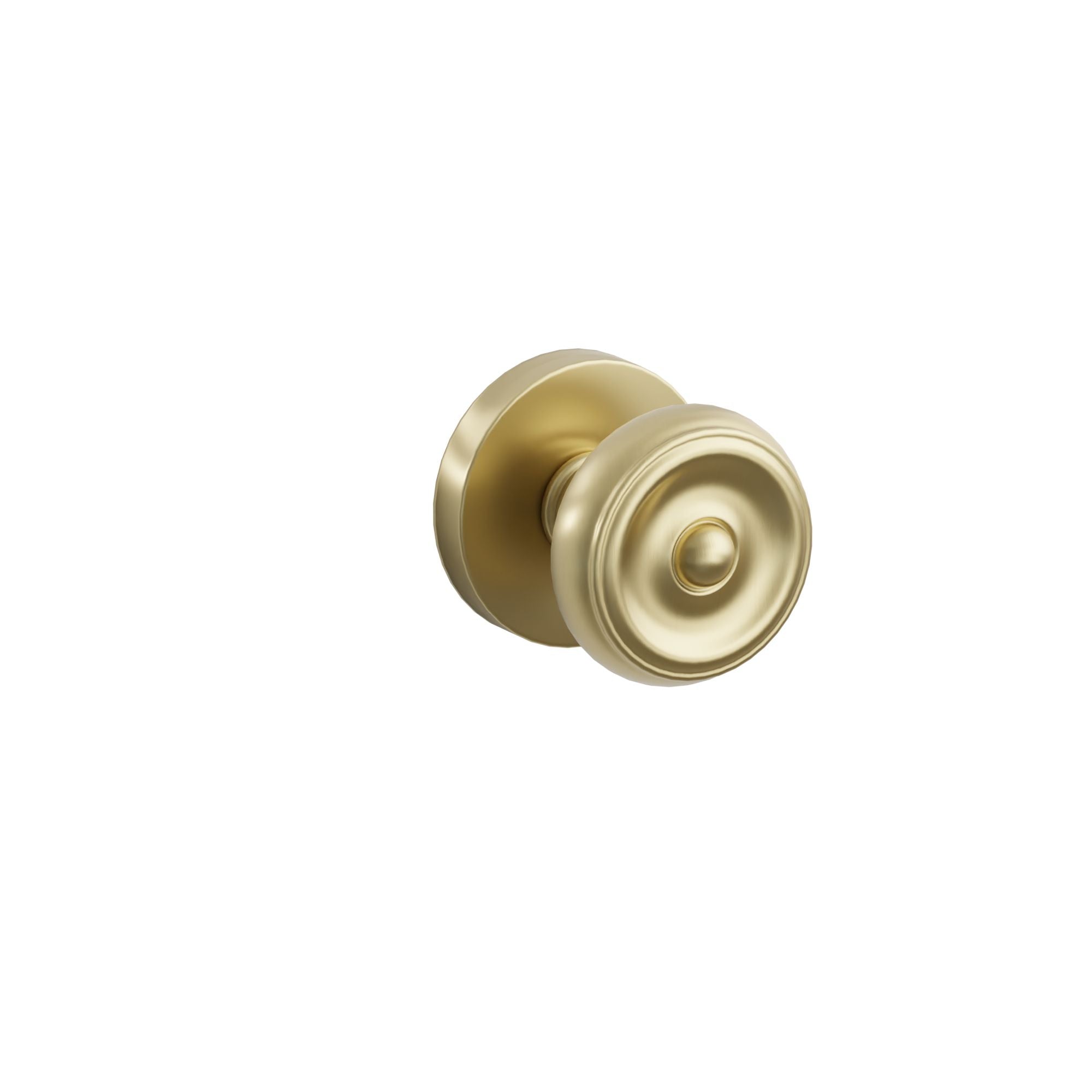 Emtek Concealed Fastener Waverly Knob Set With Disk Rosette