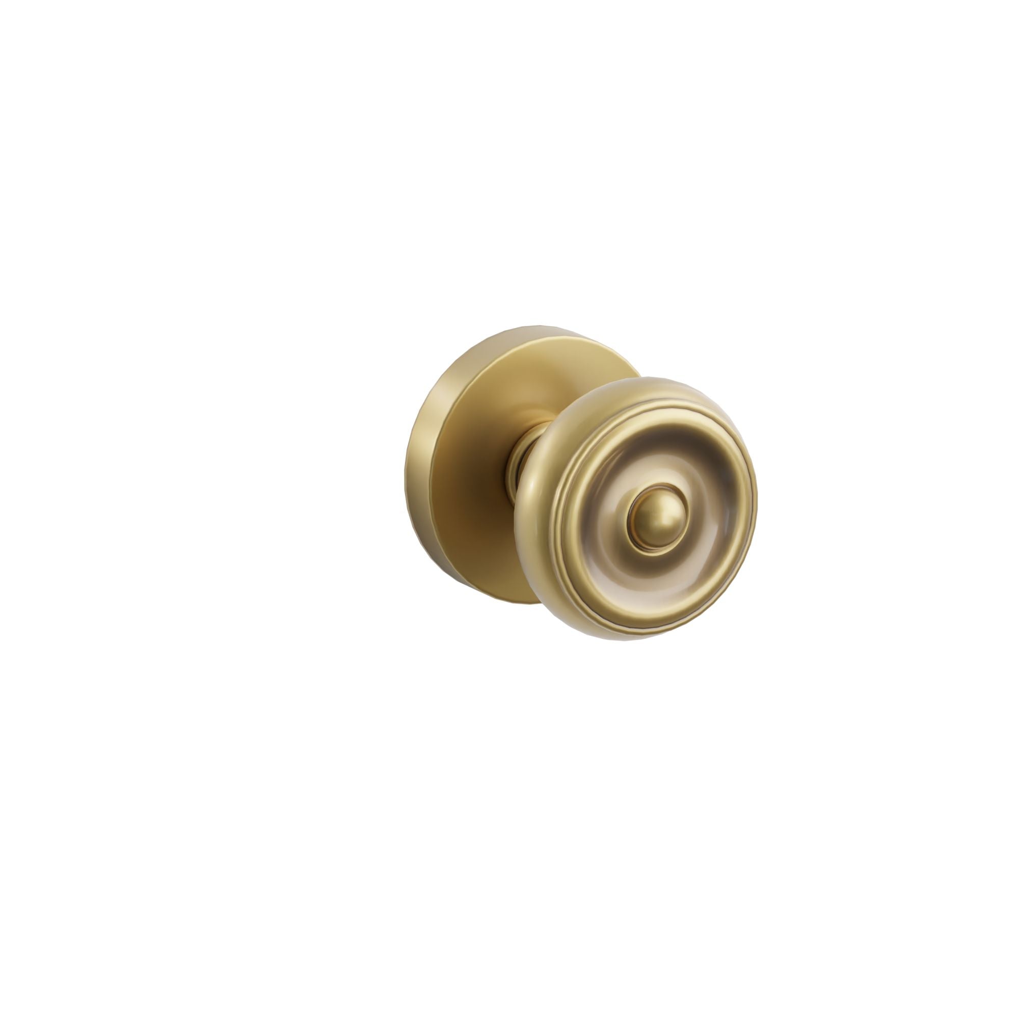 Emtek Concealed Fastener Waverly Knob Set With Disk Rosette