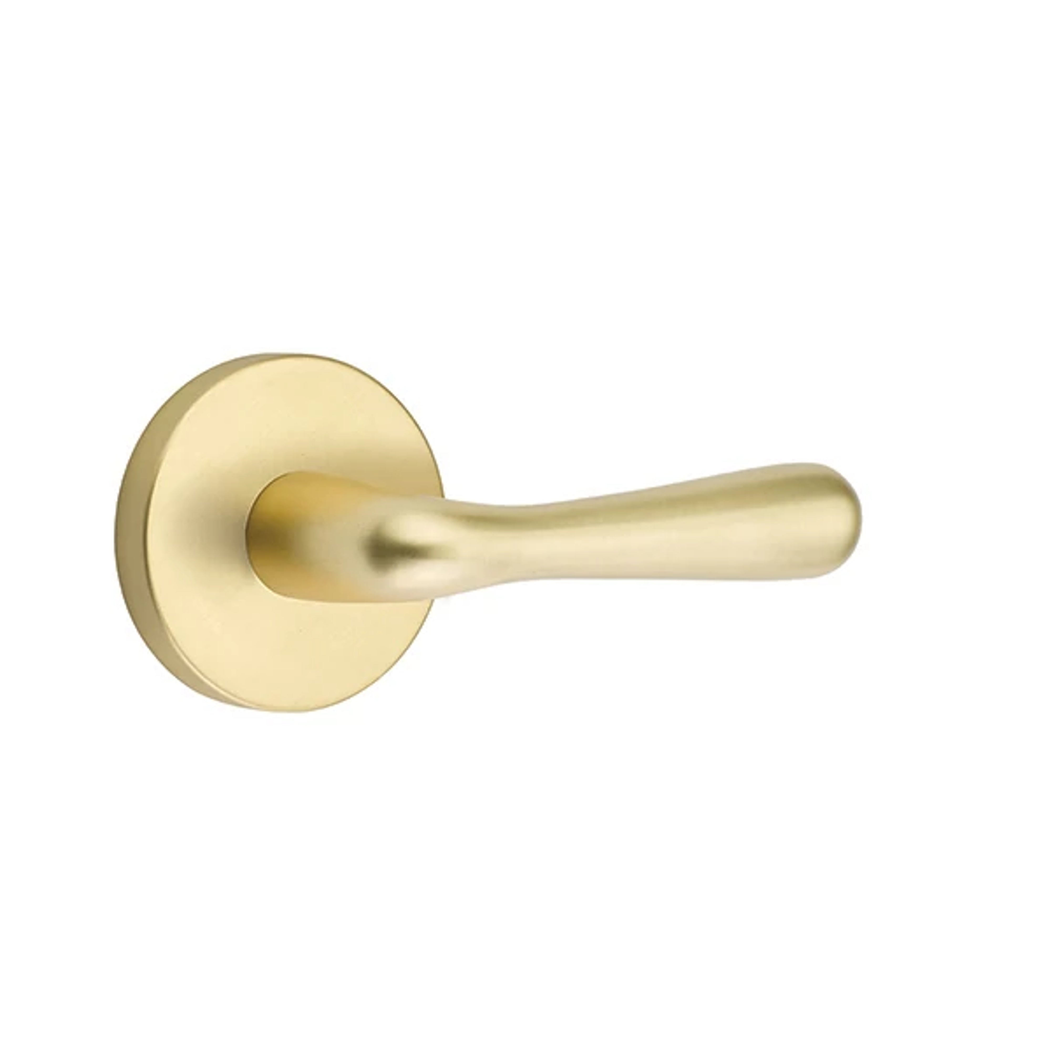 Emtek Concealed Fastener Basel Lever Set with Disk Rosette