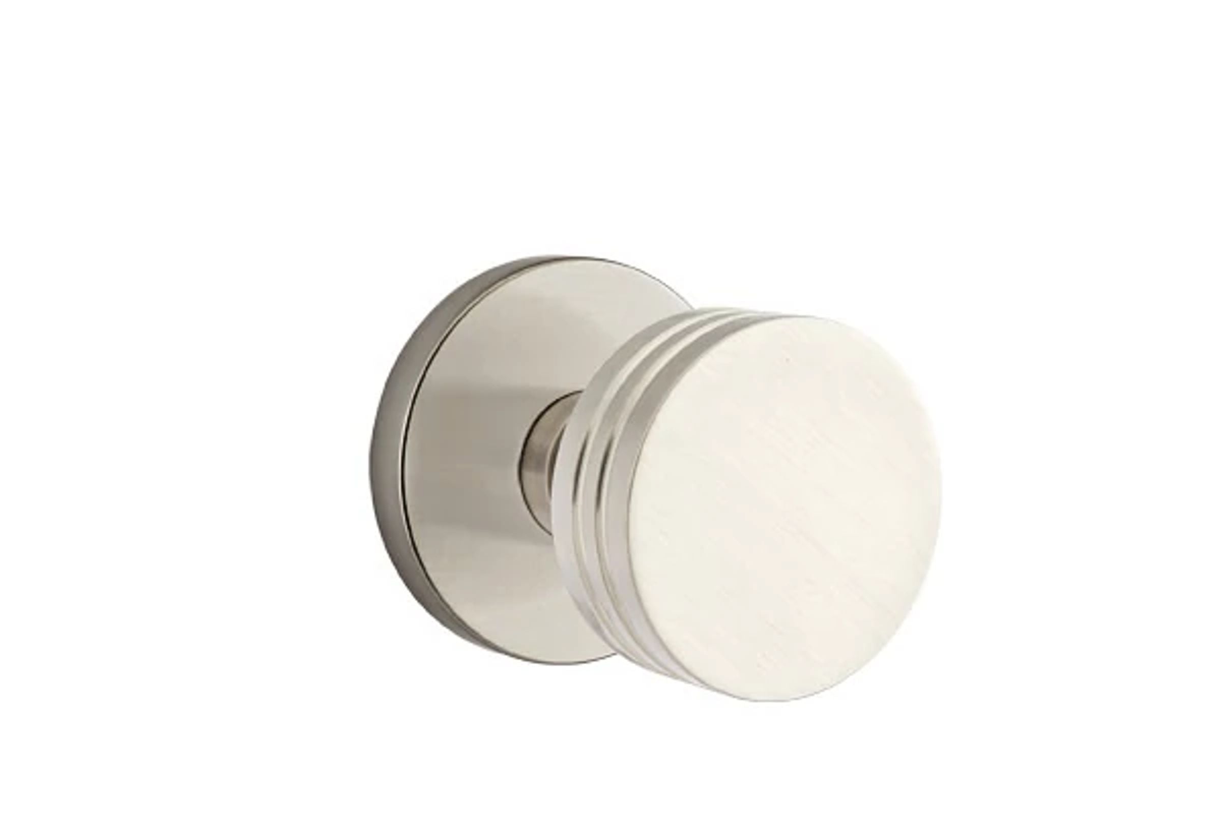 Emtek Concealed Fastener Bern Knob Set with Disk Rosette