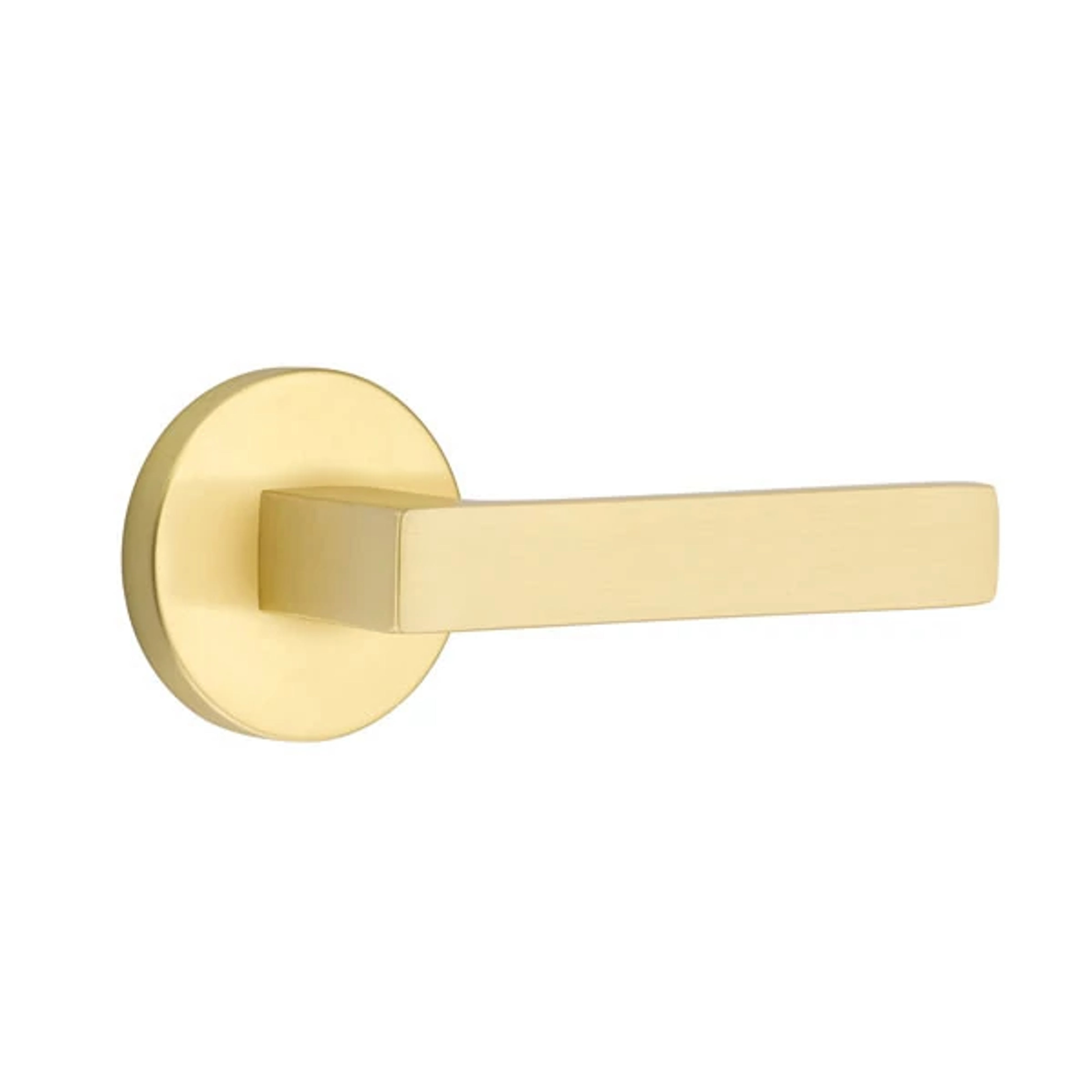 Emtek Concealed Fastener Dumont Lever Set with Disk Rosette