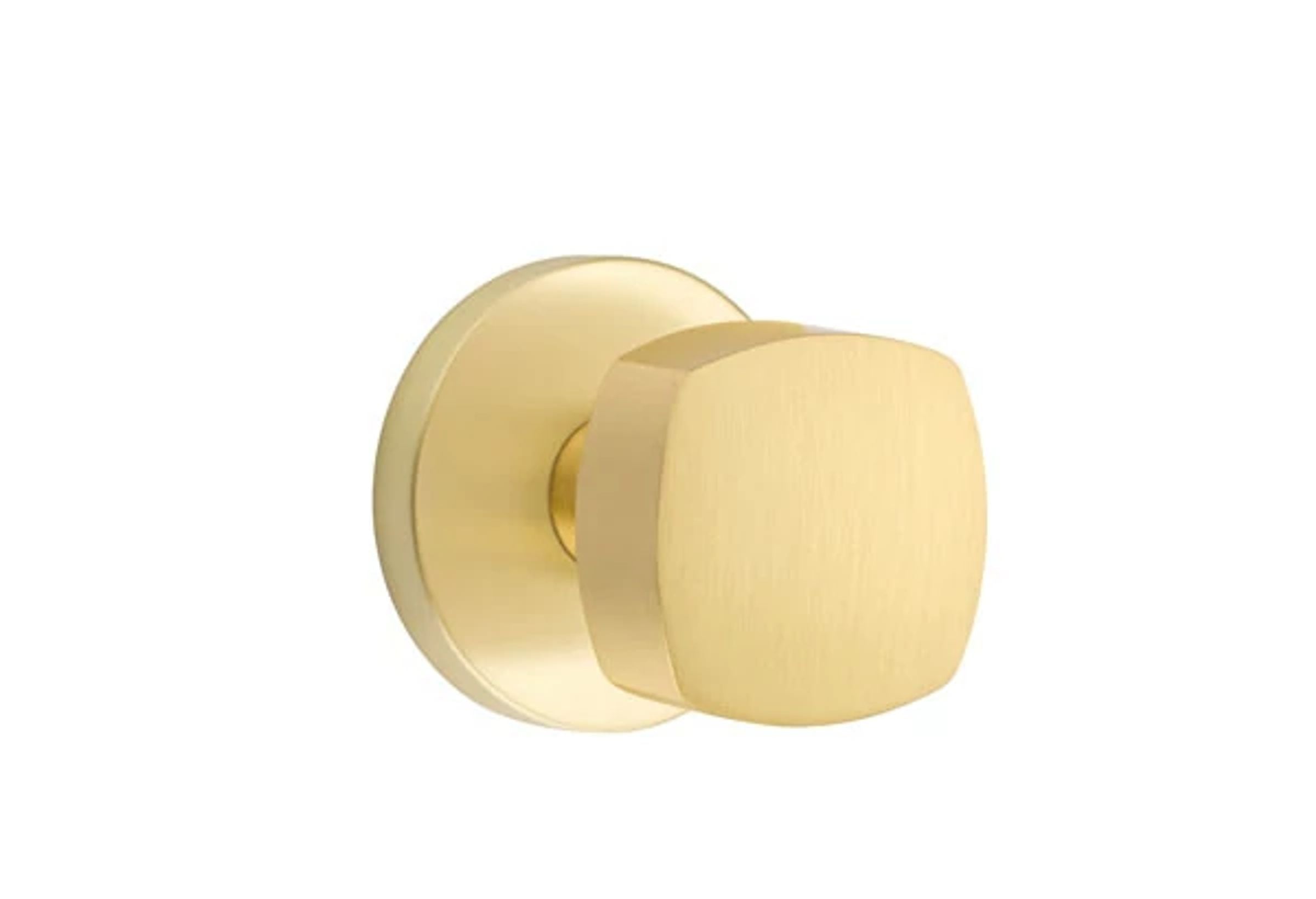 Emtek Concealed Fastener Freestone Knob Set with Disk Rosette