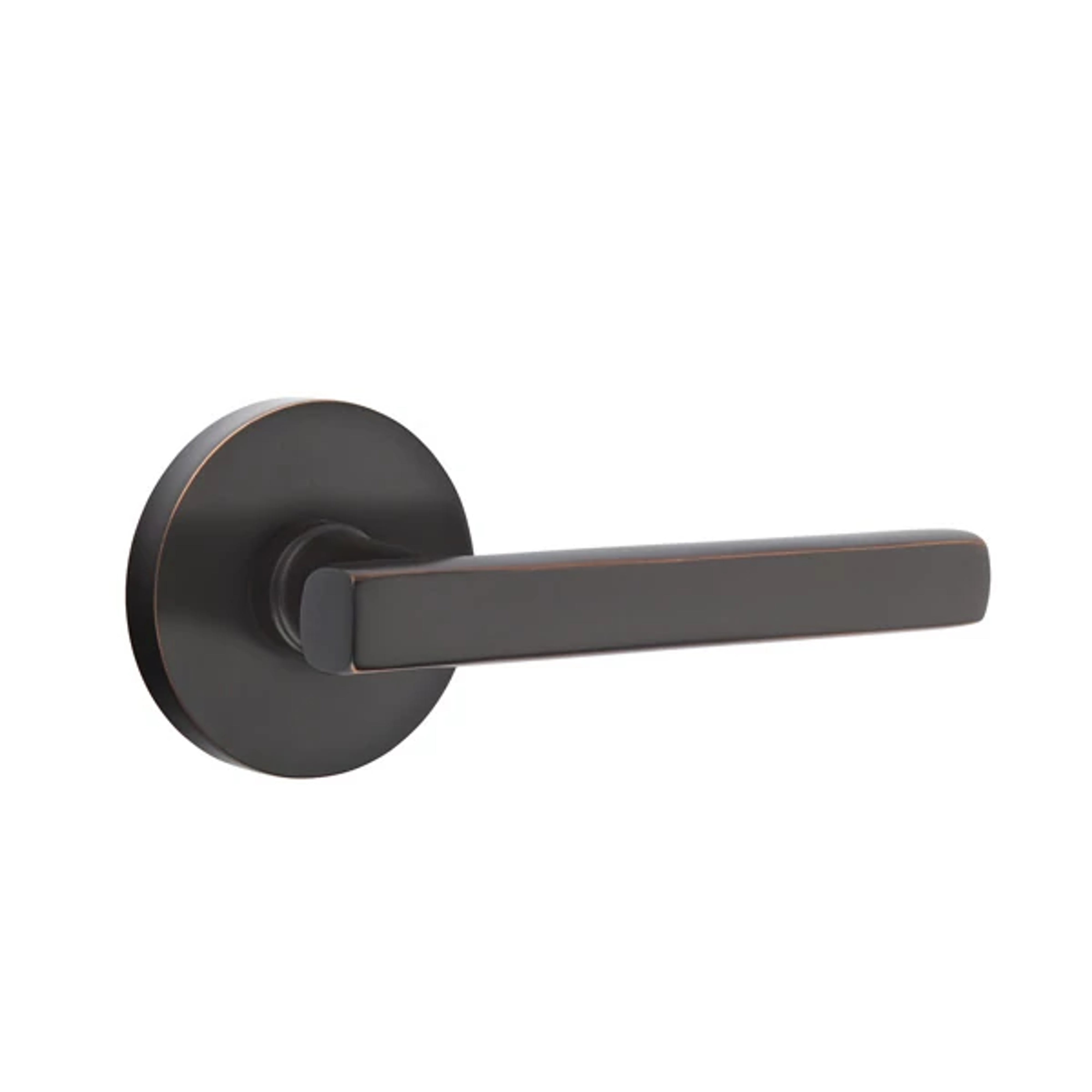 Emtek Concealed Fastener Freestone Lever Set with Disk Rosette