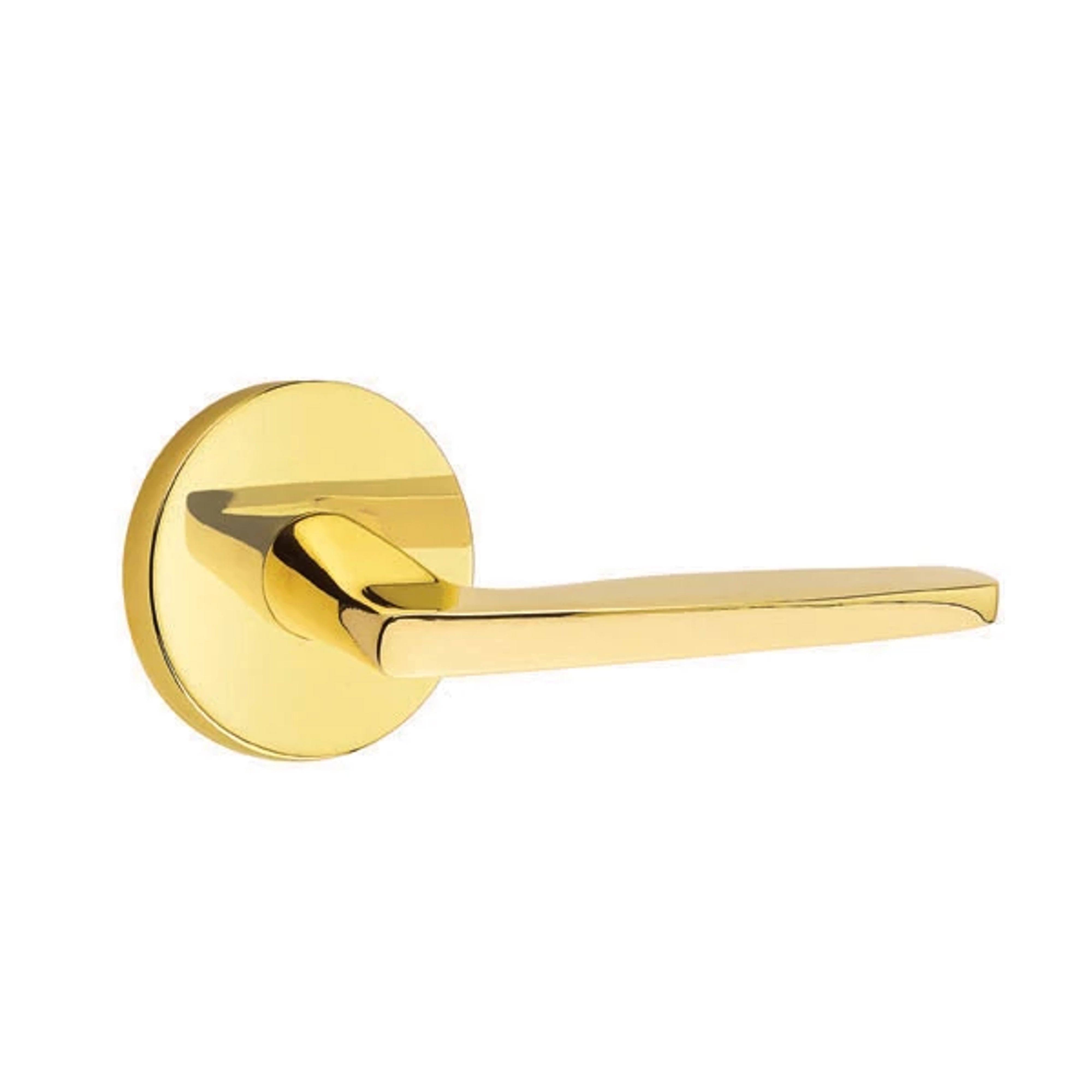Emtek Hermes Lever Set with Disk Rosette