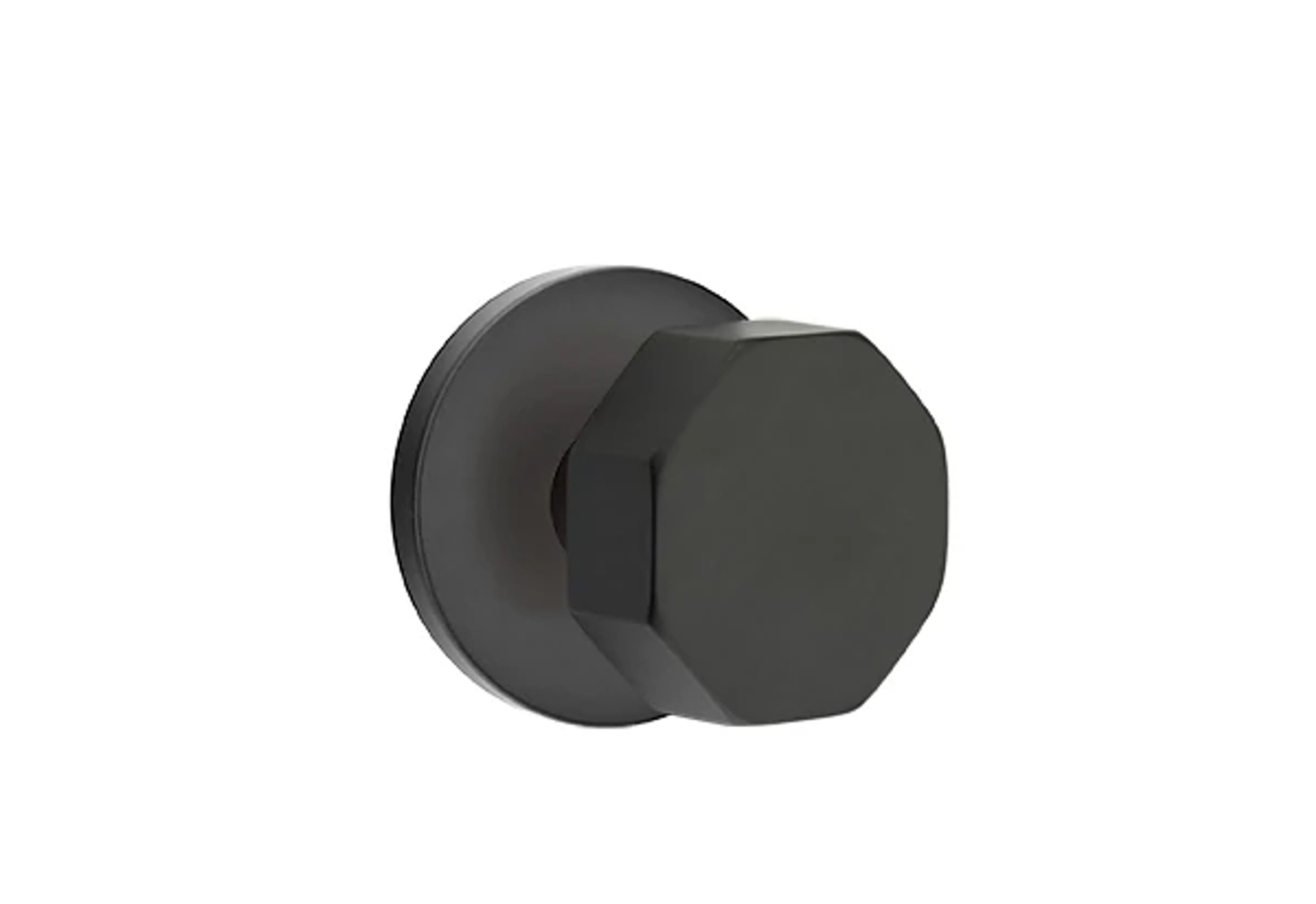 Emtek Concealed Fastener Octagon Knob Set with Disk Rosette
