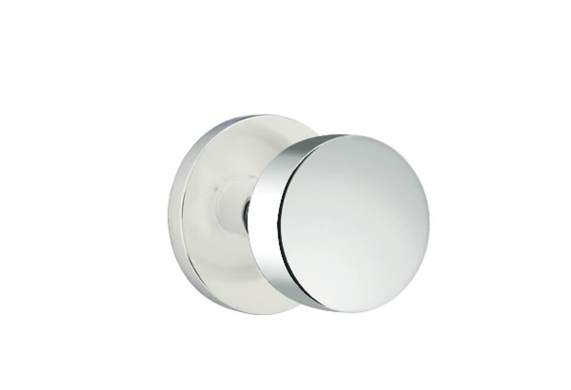 Emtek Concealed Fastener Round Knob Set with Disk Rosette