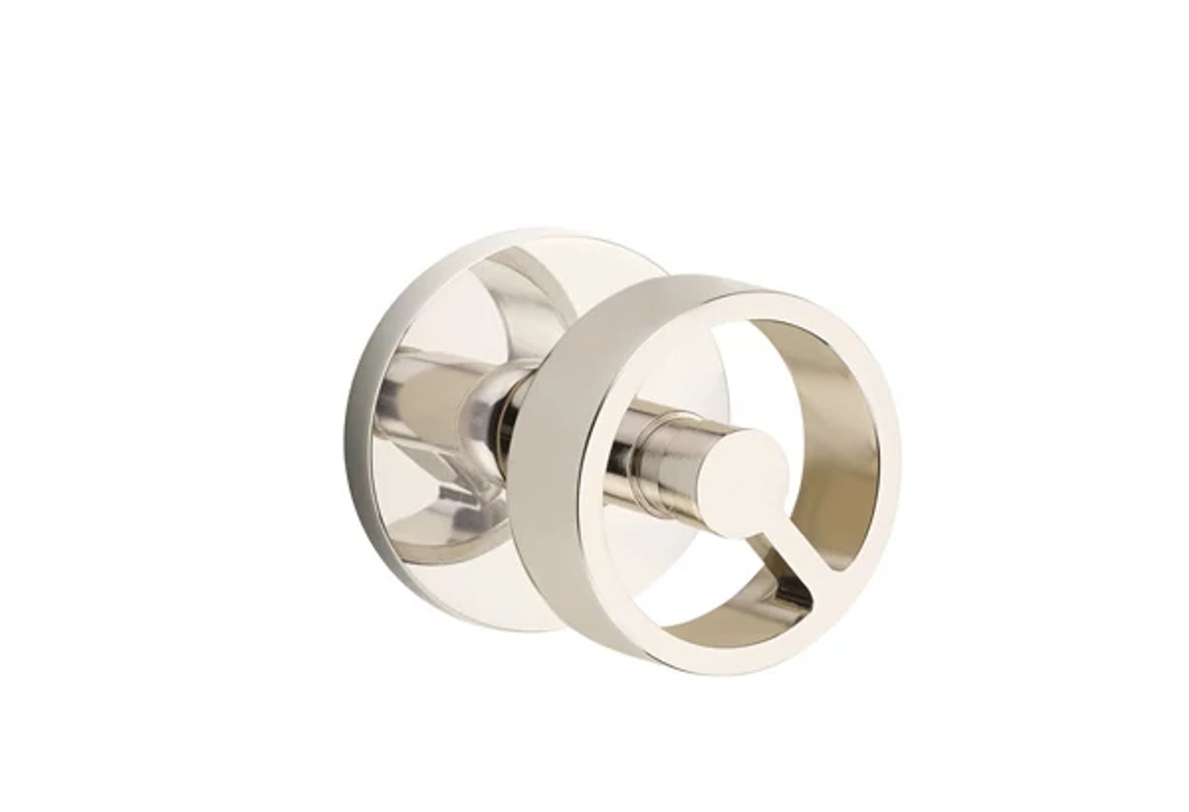 Emtek Concealed Fastener Spoke Knob Set with Disk Rosette