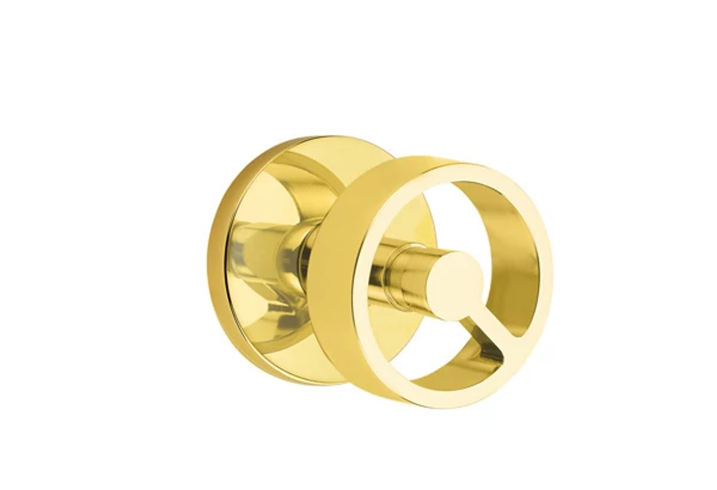 Emtek Concealed Fastener Spoke Knob Set with Disk Rosette