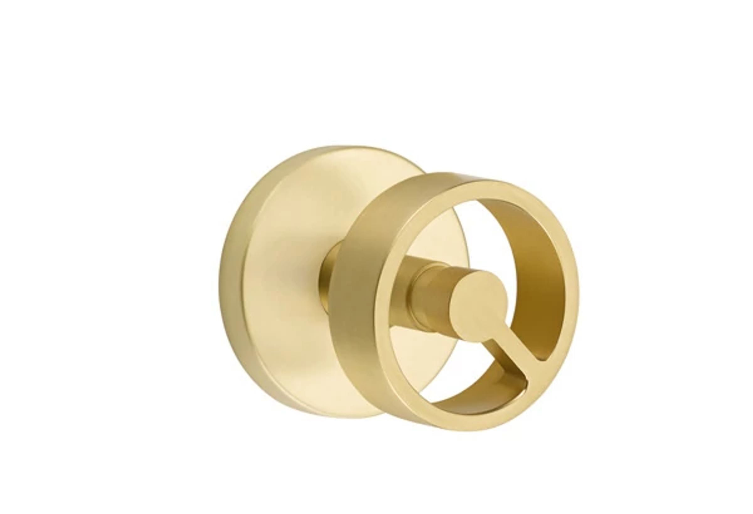 Emtek Concealed Fastener Spoke Knob Set with Disk Rosette