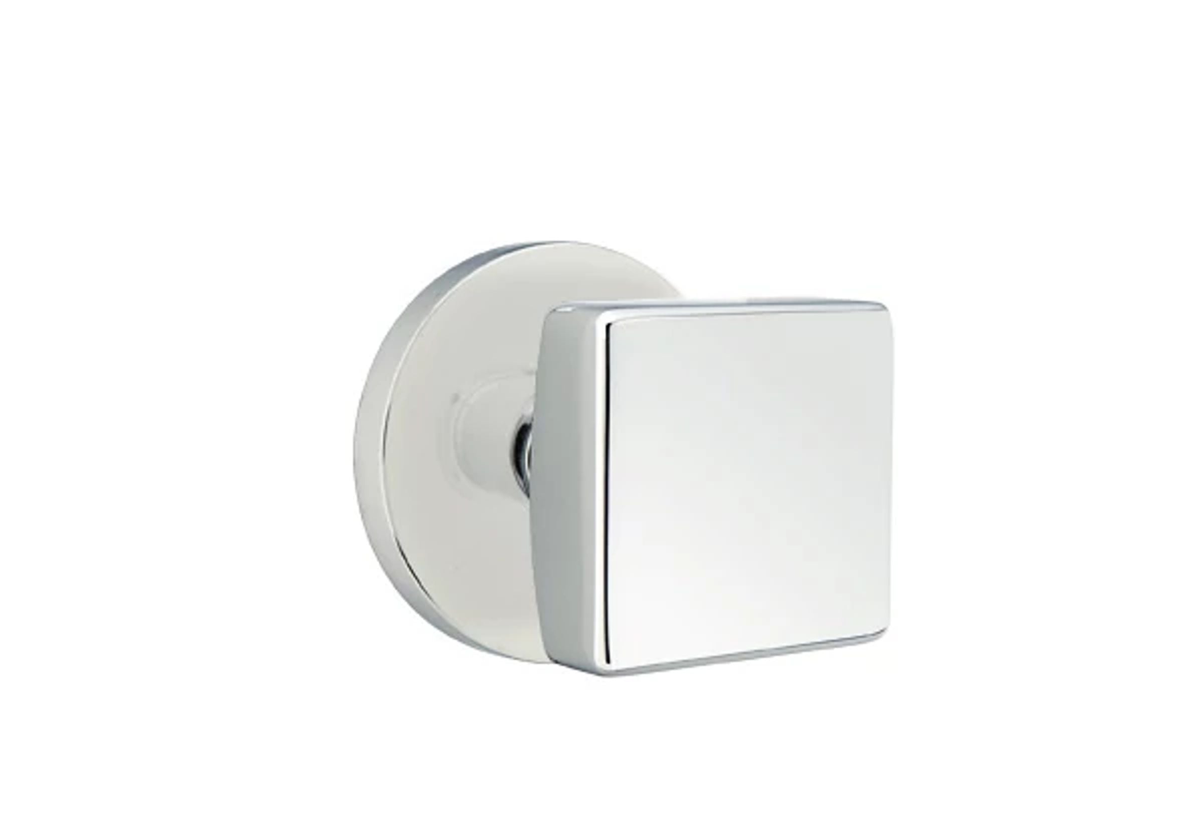 Emtek Concealed Fastener Square Knob Set with Disk Rosette
