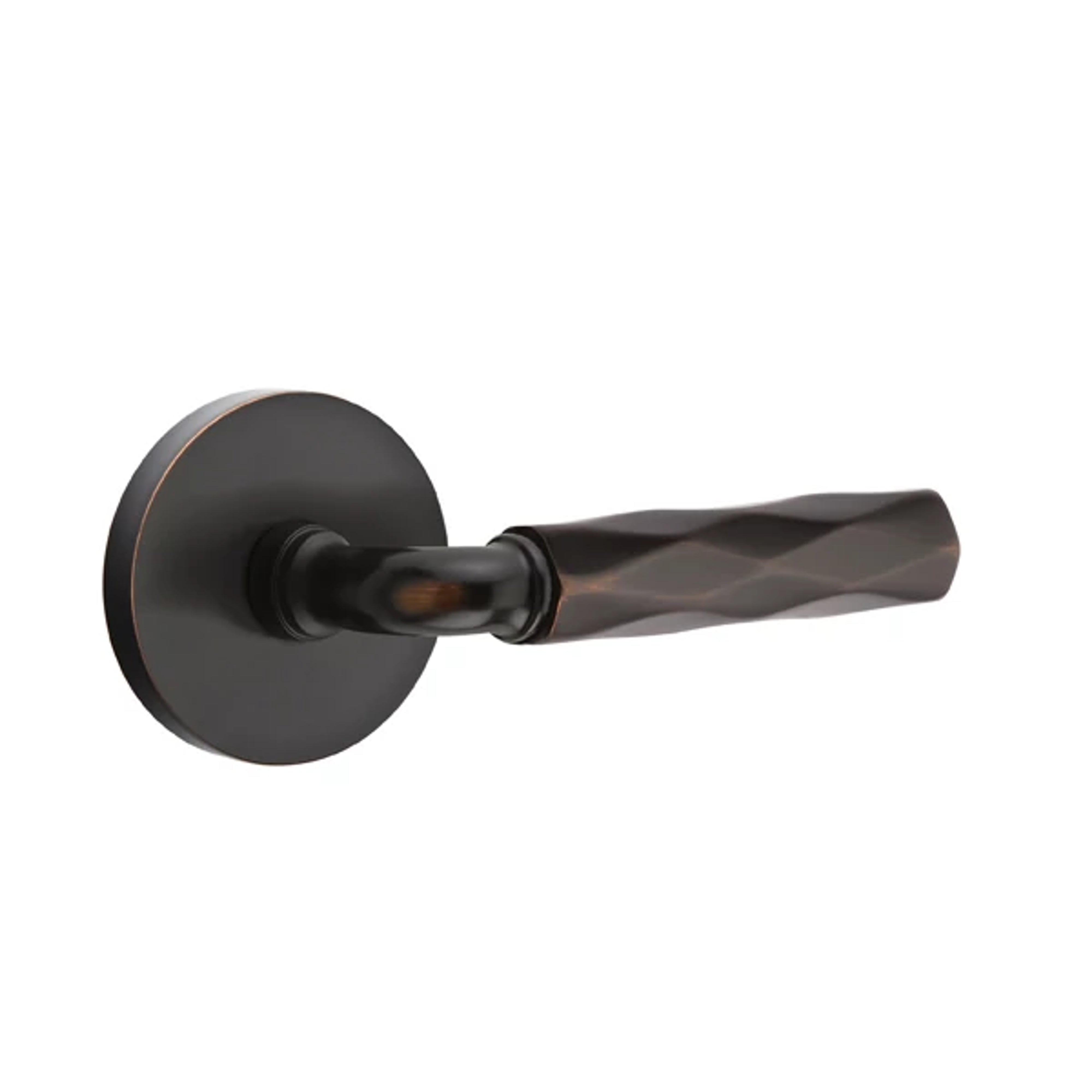 Emtek Select R-Bar Tribeca Lever Set with Disk Rosette