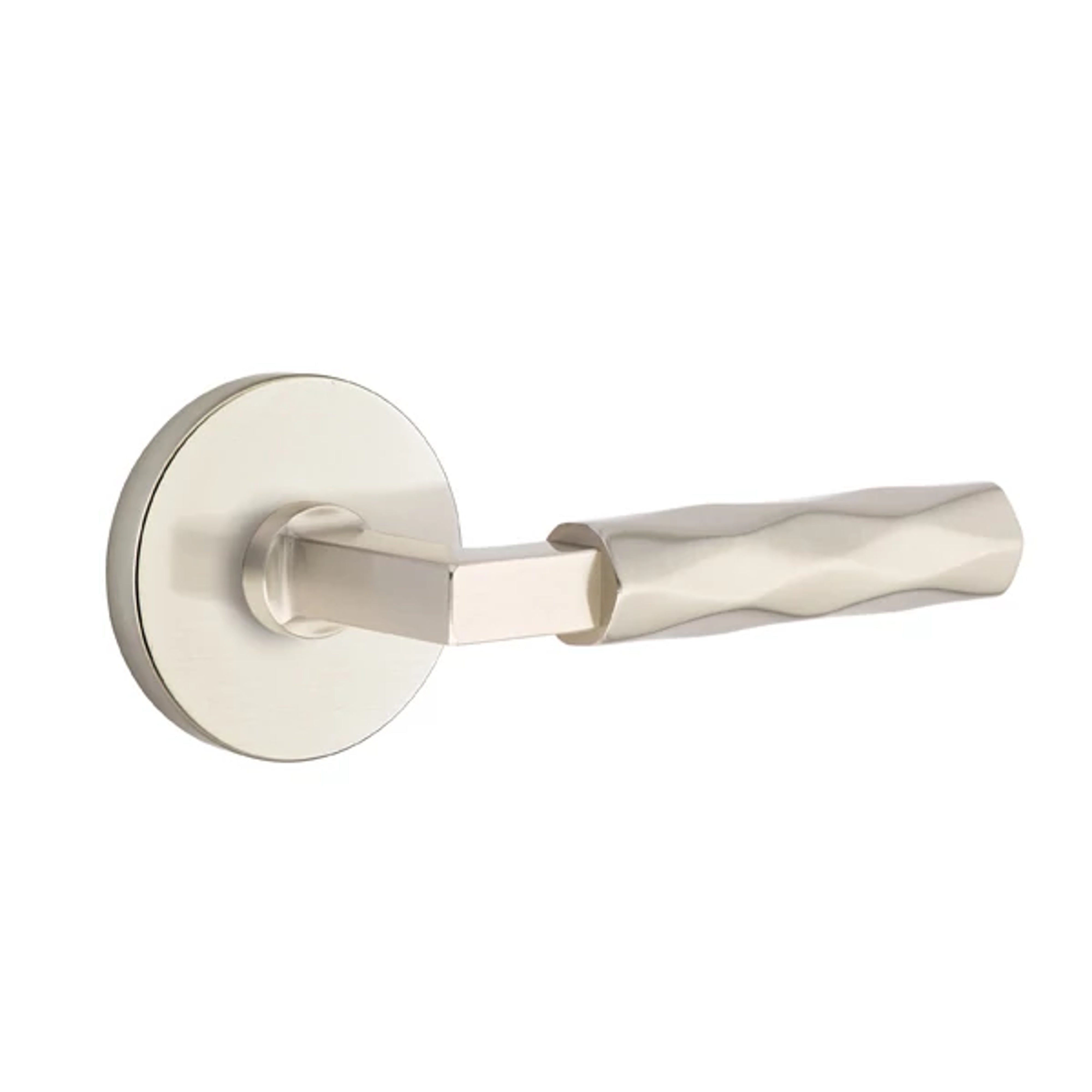 Emtek Select L-Square Tribeca Lever Set with Disk Rosette