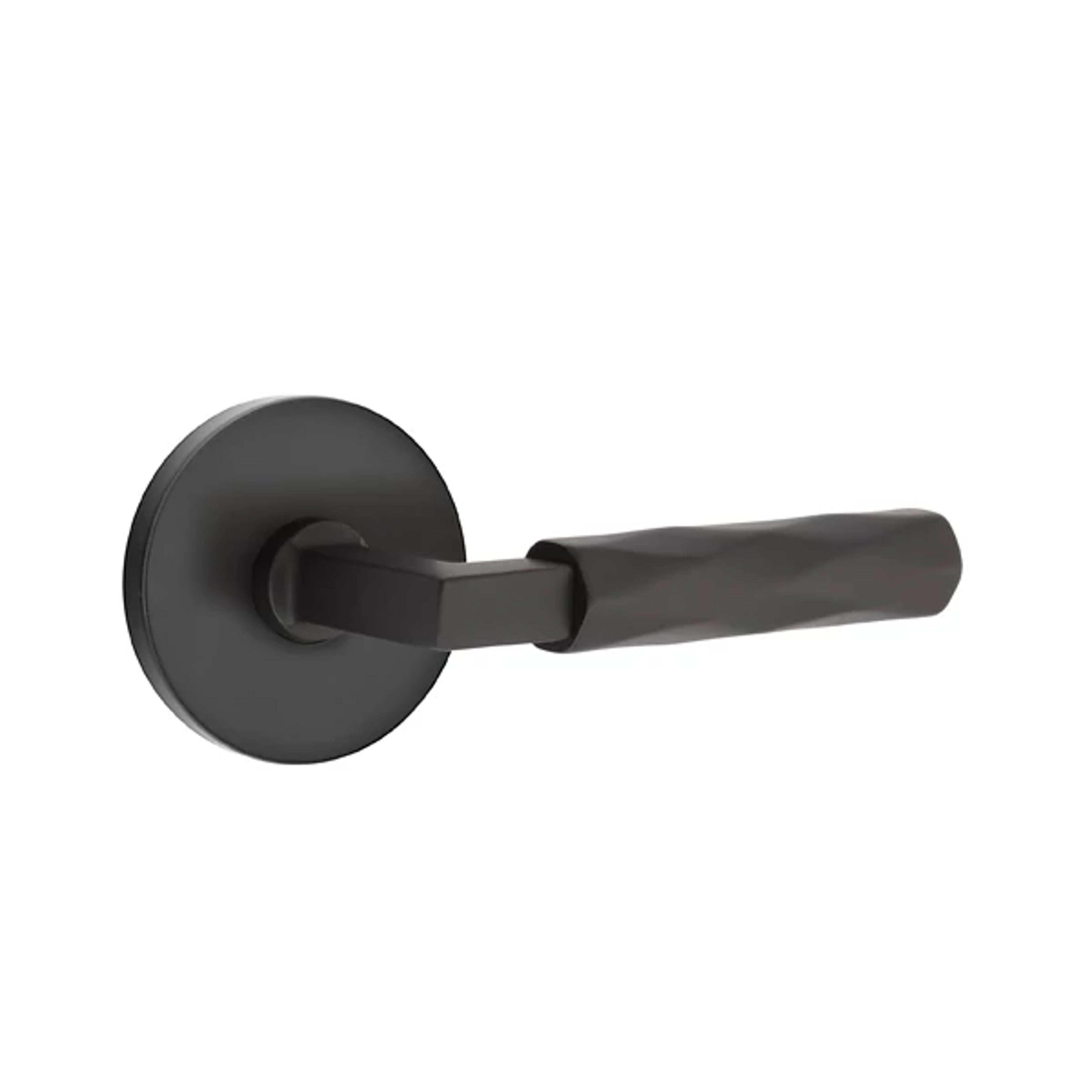 Emtek Select L-Square Tribeca Lever Set with Disk Rosette